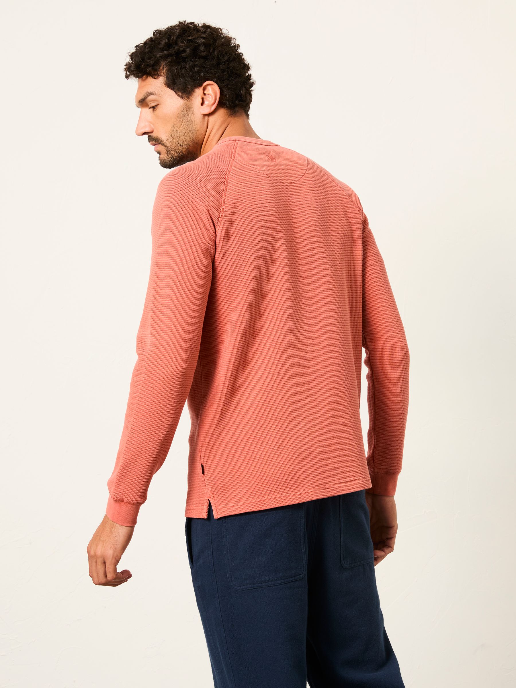 Wye Rust Red Crew Neck Sweat - Image 2 of 5