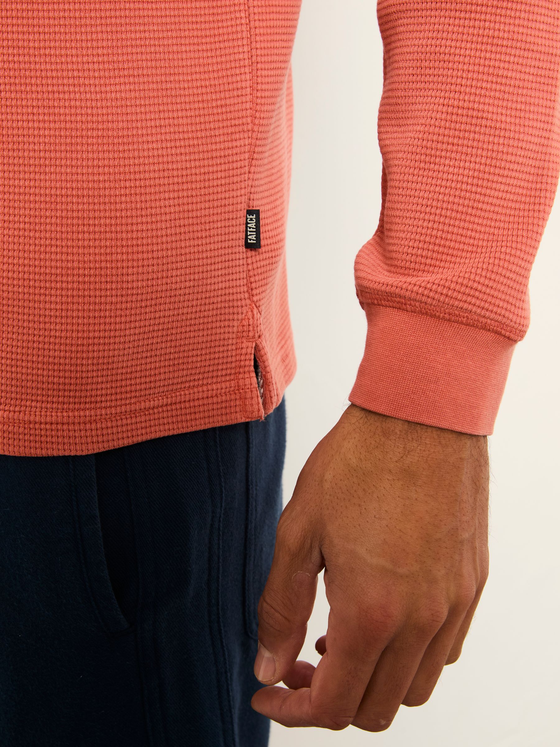 Wye Rust Red Crew Neck Sweat - Image 3 of 5