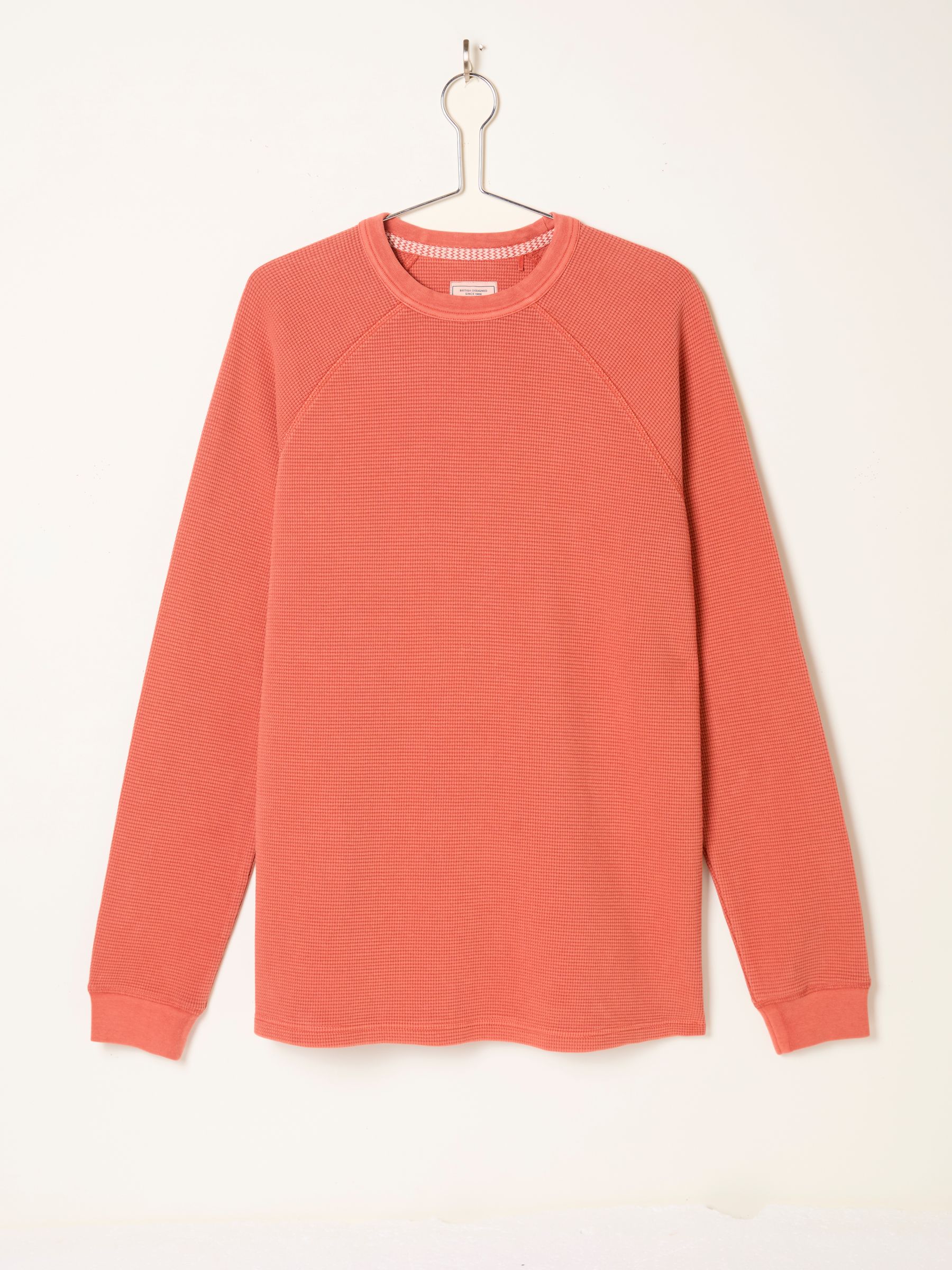 Wye Rust Red Crew Neck Sweat - Image 5 of 5