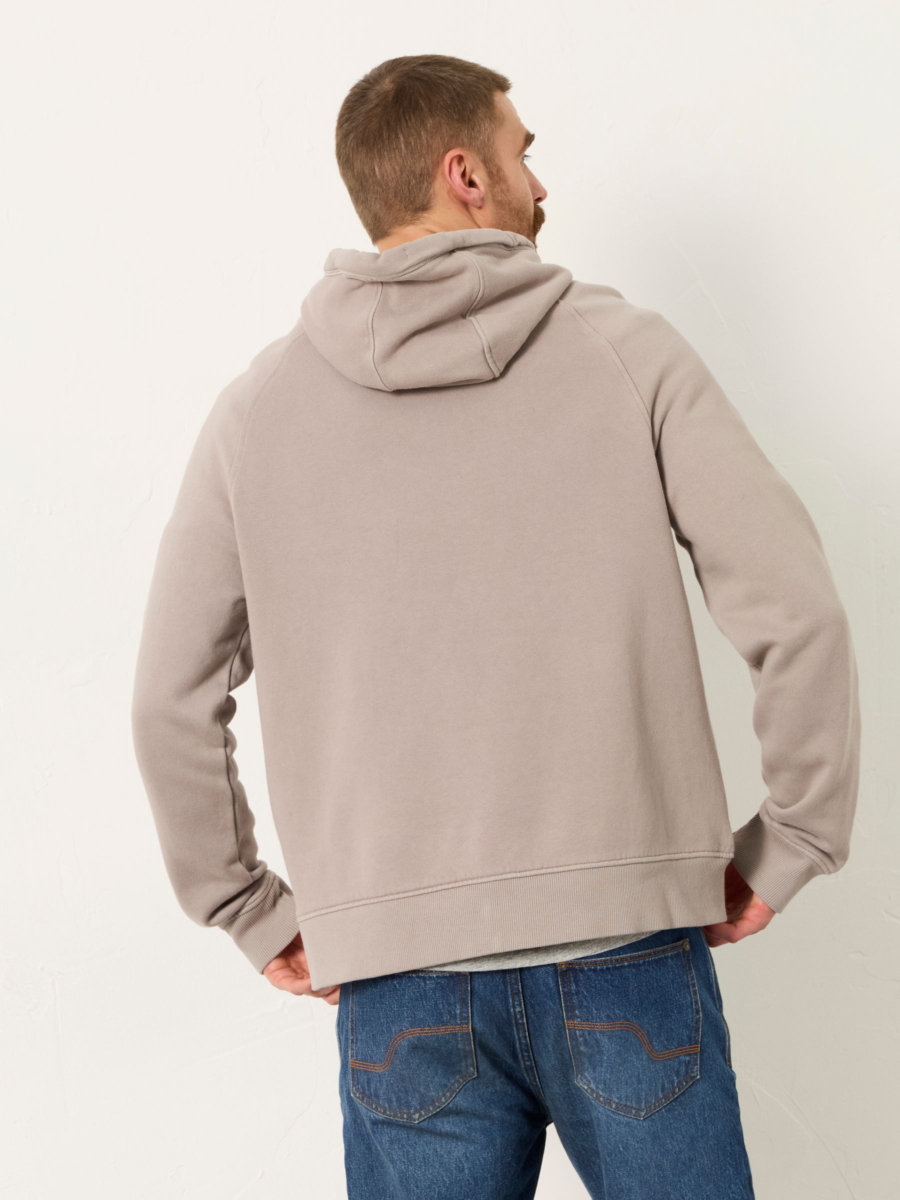 Brooke Light Grey Overhead Graphic Hoodie - Image 2 of 6
