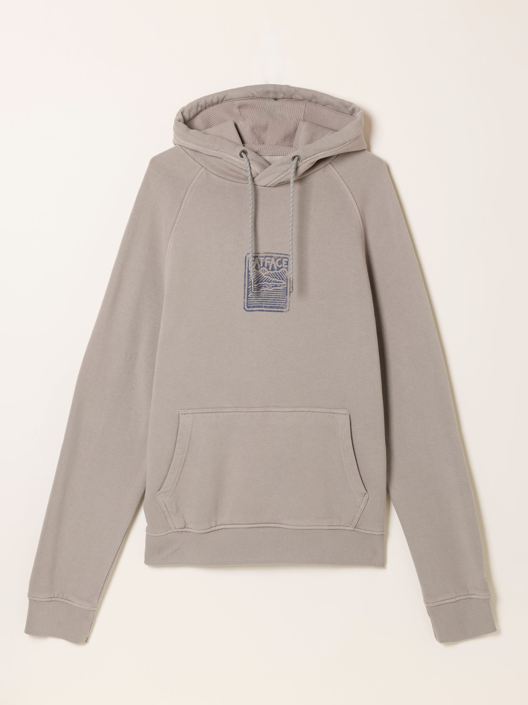 Brooke Light Grey Overhead Graphic Hoodie - Image 6 of 6