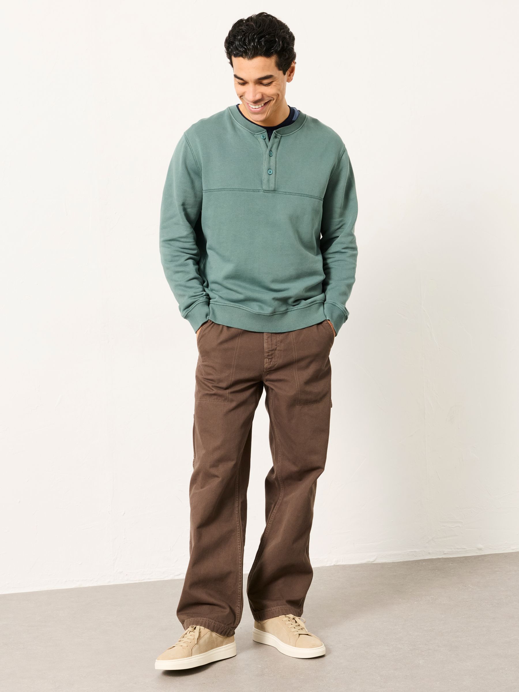 Brooke Jade Green Henley - Image 5 of 6