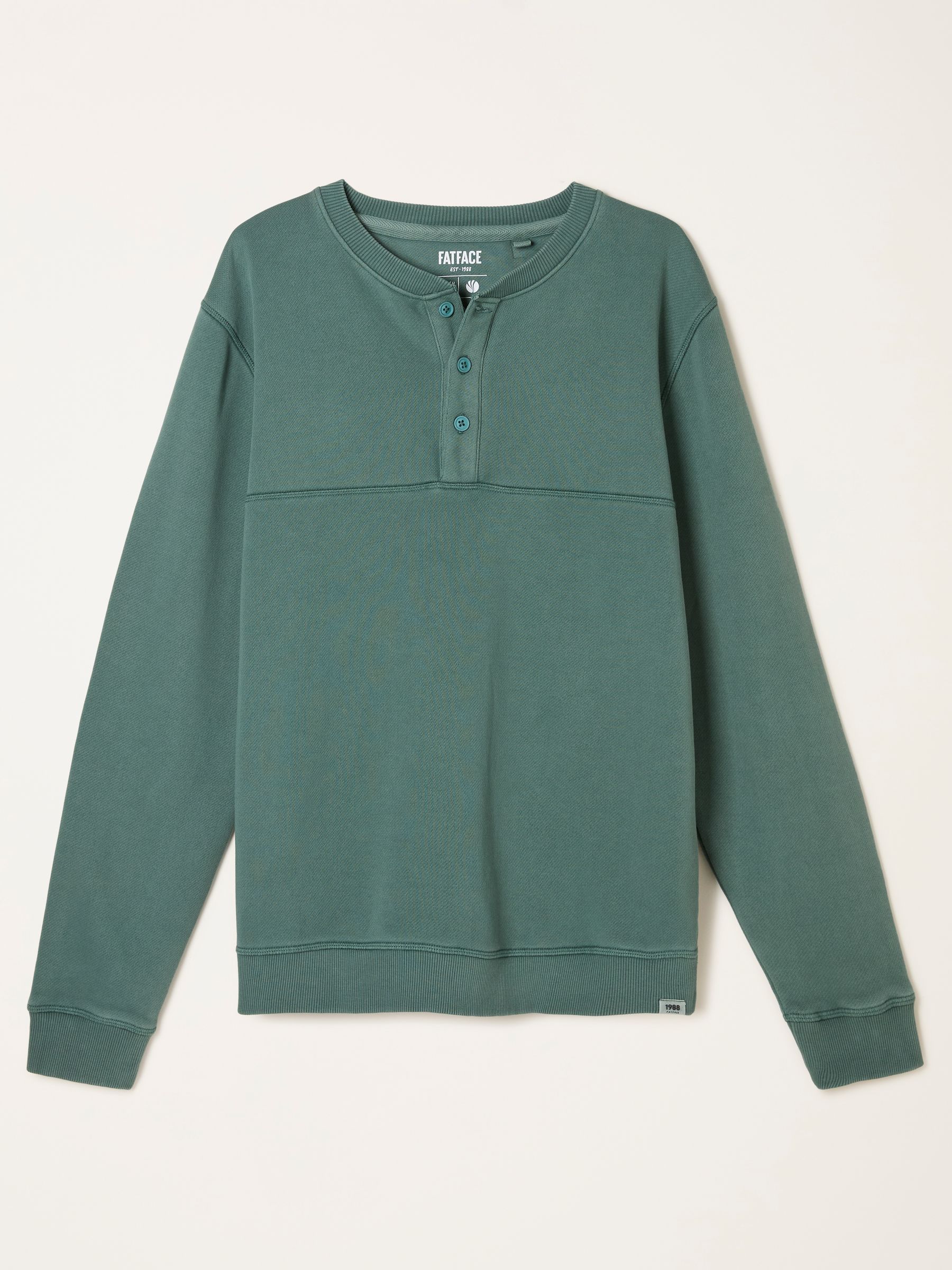 Brooke Jade Green Henley - Image 6 of 6