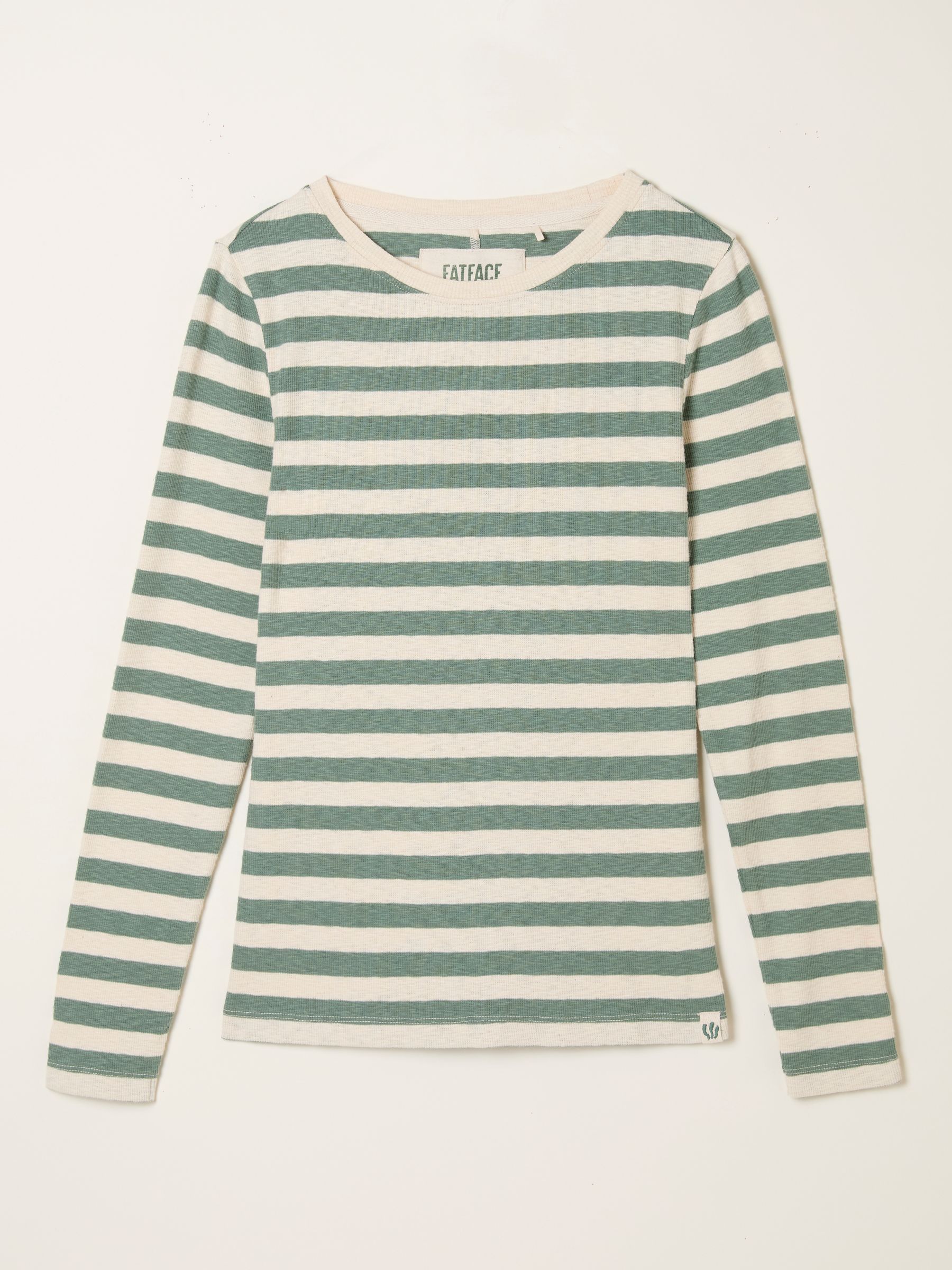 Callie Green Stripe Long Sleeve Top - Image 6 of 6 Callie Green Stripe Long Sleeve Top - Image 6 of 6