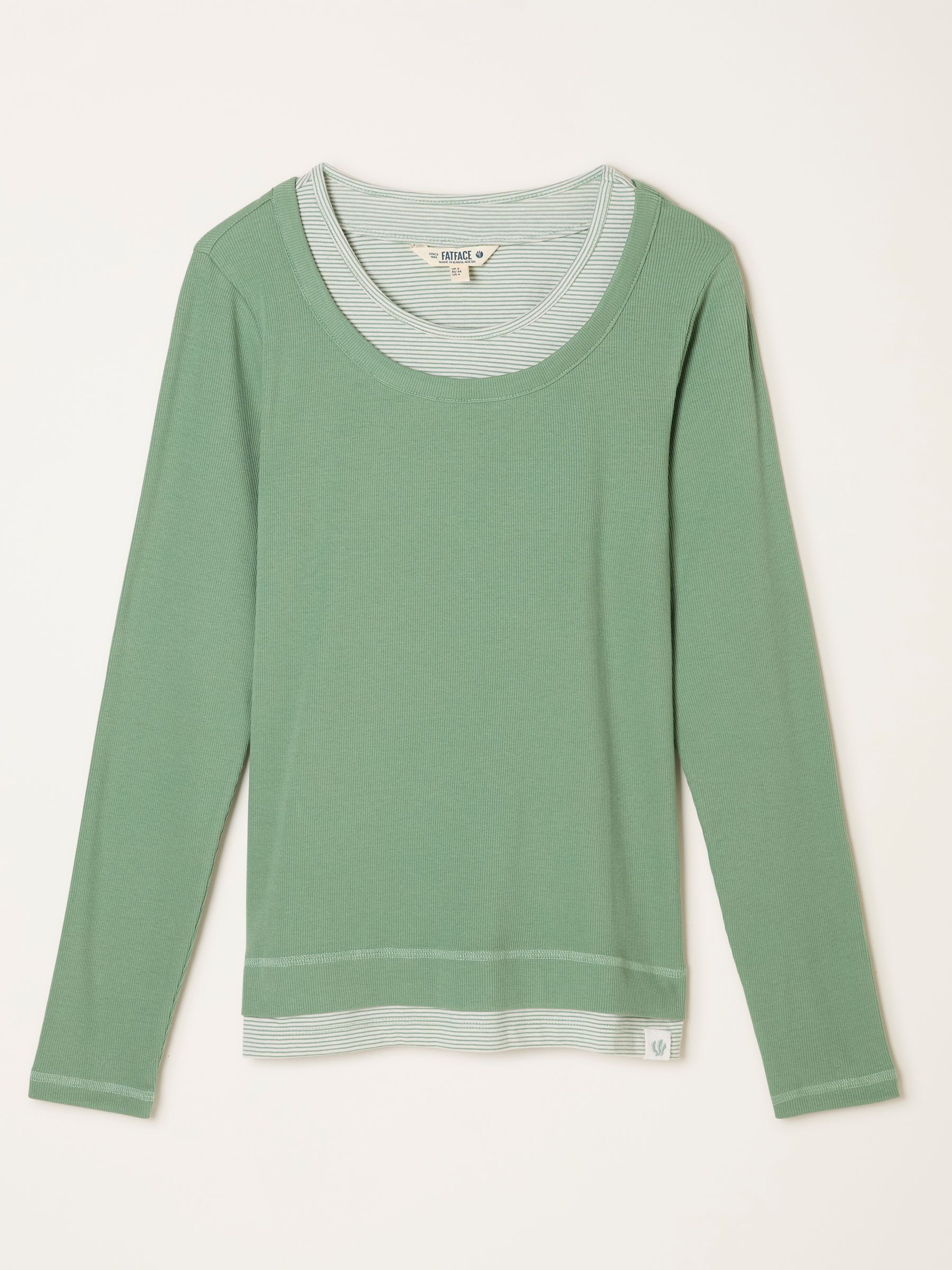 Mila Jade Green Long Sleeve T Shirt - Image 6 of 6