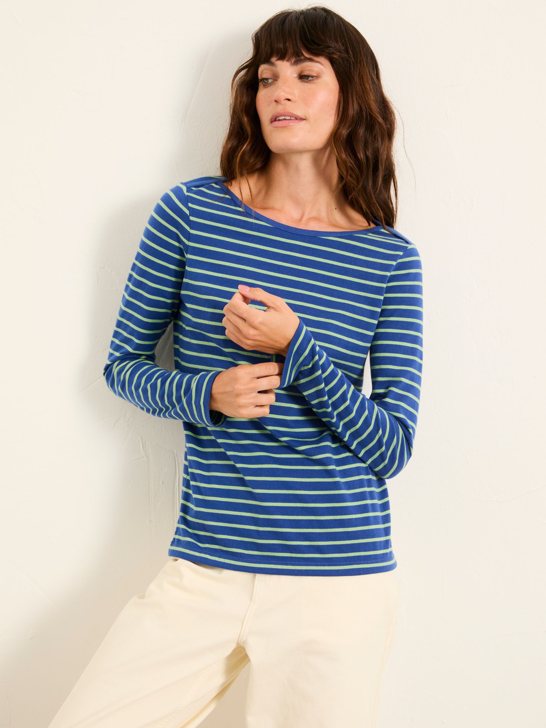 Striped 100% Cotton T-shirt