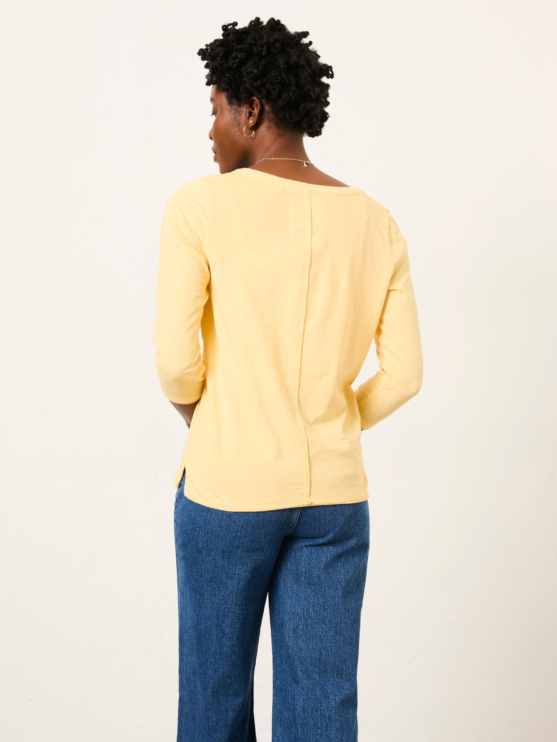 Aster Yellow 3/4 Sleeve T Shirt - Image 2 of 6
