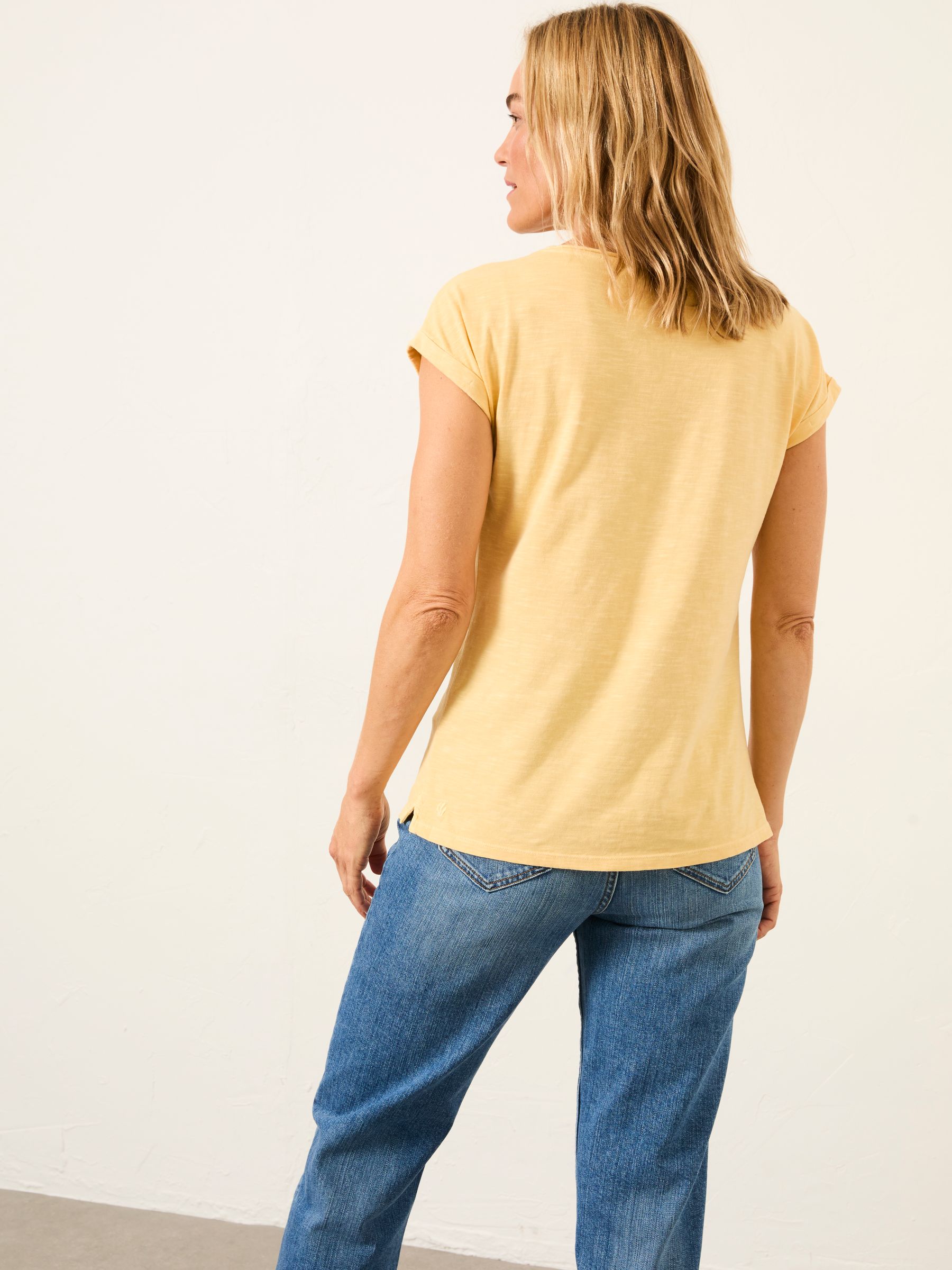 Ivy Yellow T Shirt - Image 2 of 5 Ivy Yellow T Shirt - Image 2 of 5