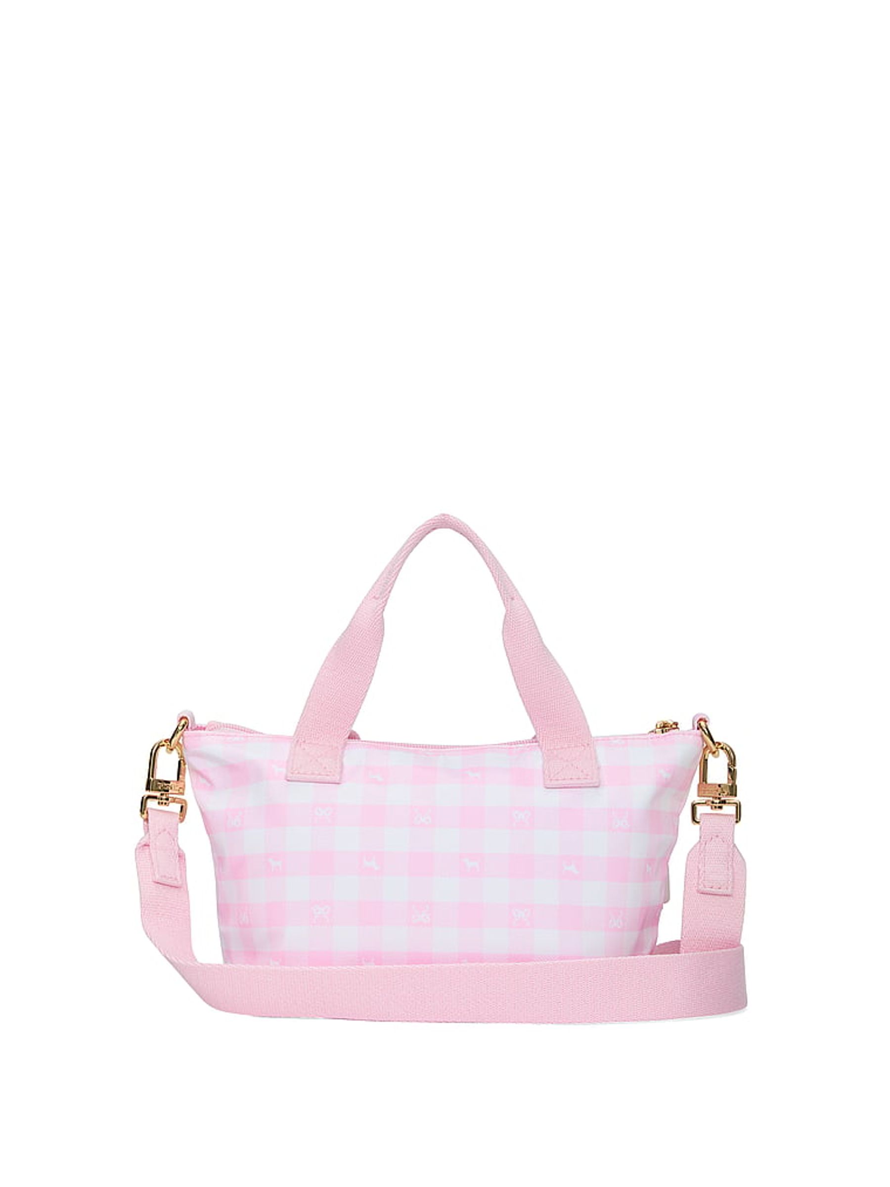 Pink Mini Cross-Body Tote Bag - Image 2 of 3