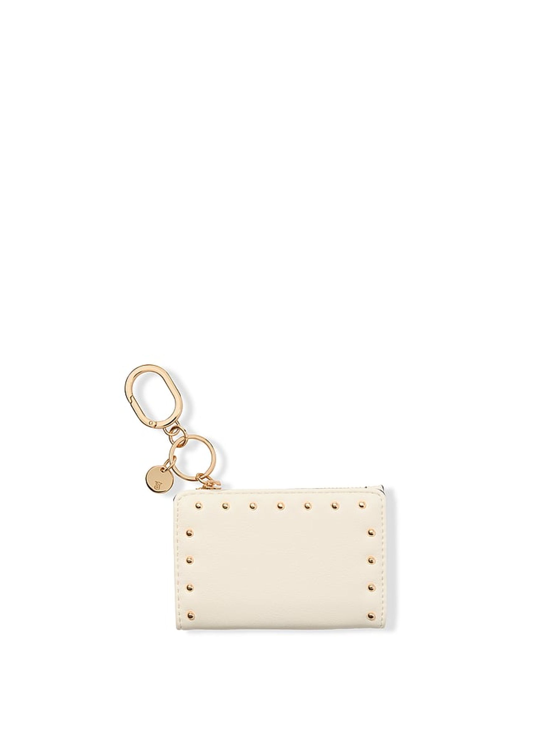 Swan Studs Cream Foldable Keyring Card Holder - Image 1 of 2