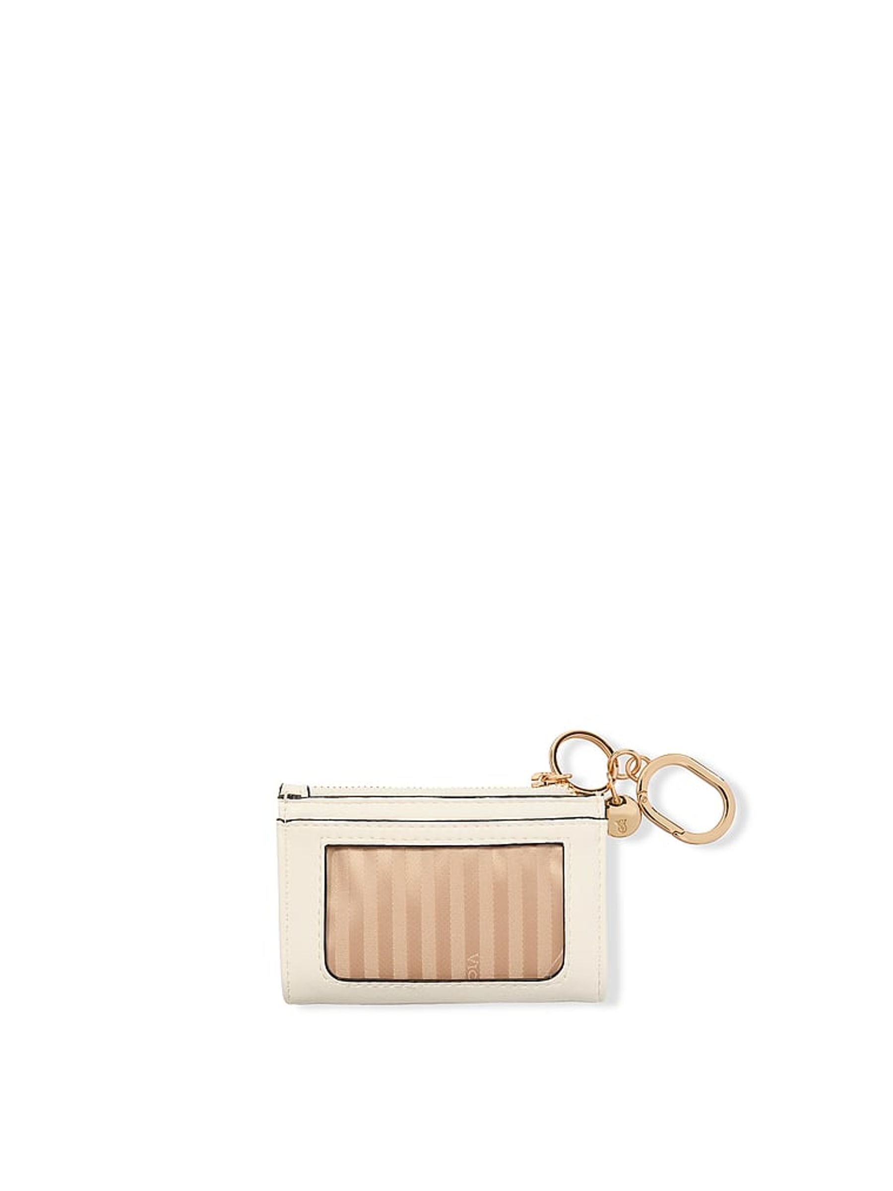 Swan Studs Cream Foldable Keyring Card Holder - Image 2 of 2