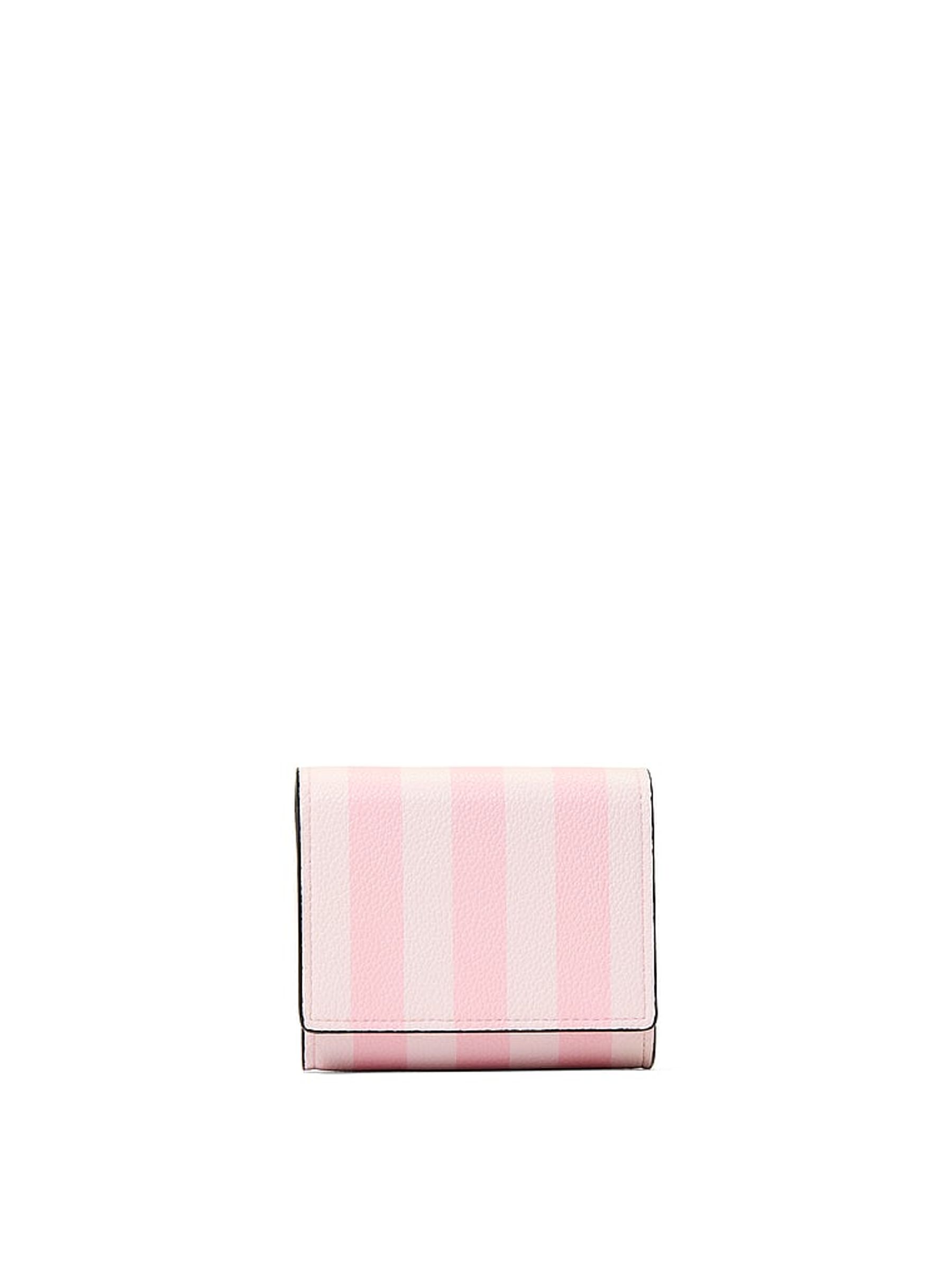 Iconic Stripe Pink Small Wallet - Image 1 of 2