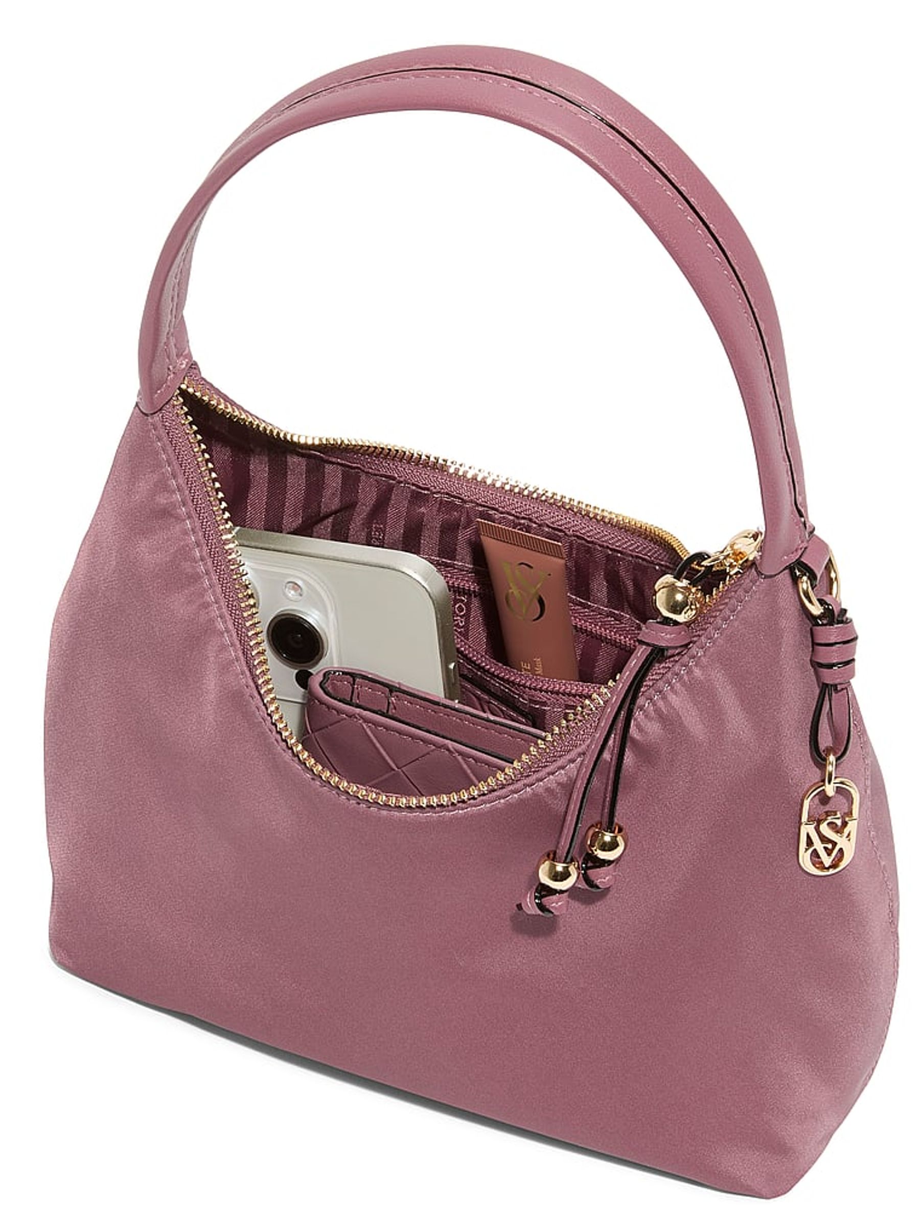 Purple Vapor Small Hobo Bag - Image 4 of 4