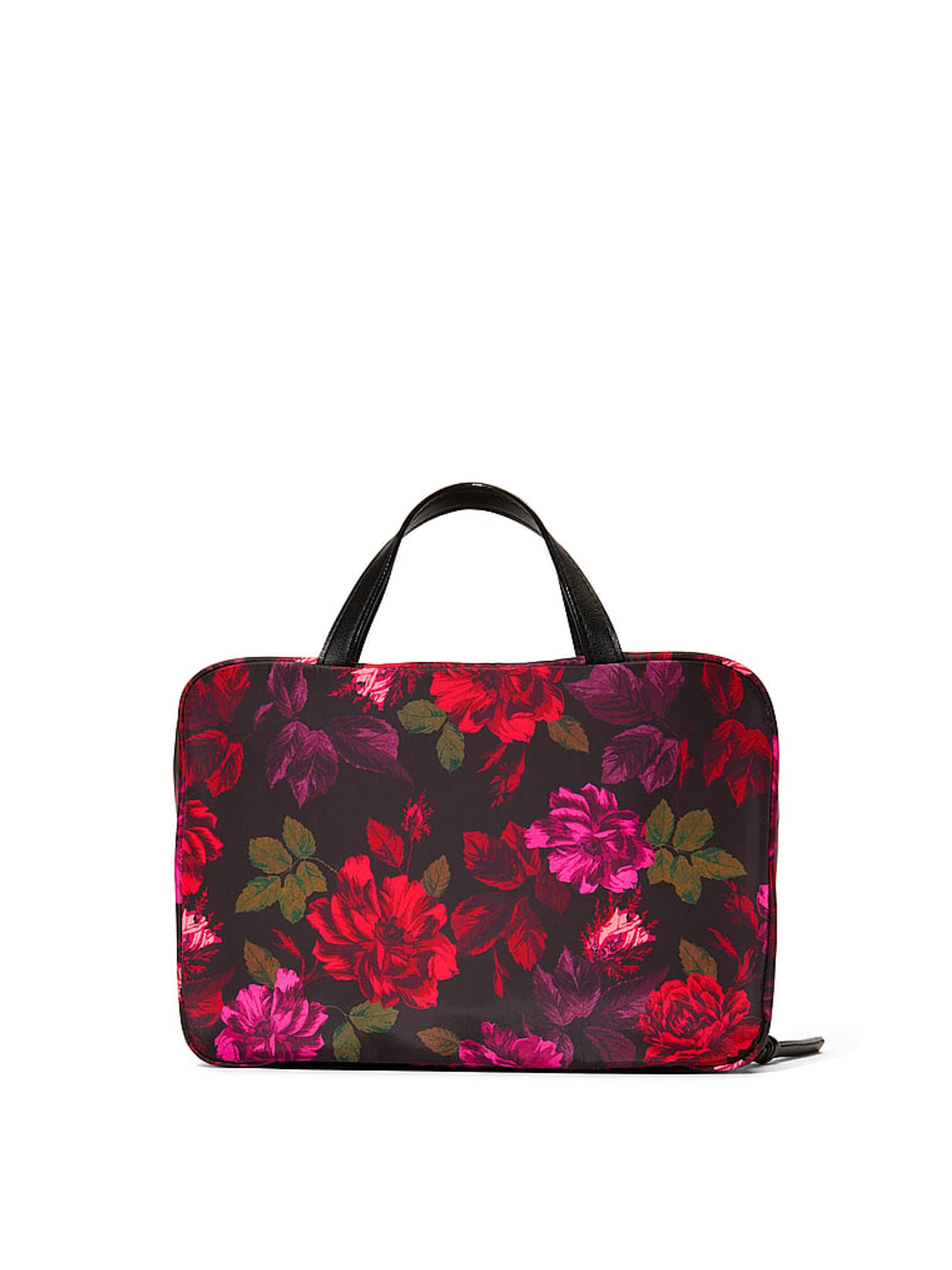 Black Floral Jetsetter Hanging Make-Up Bag - Image 2 of 2