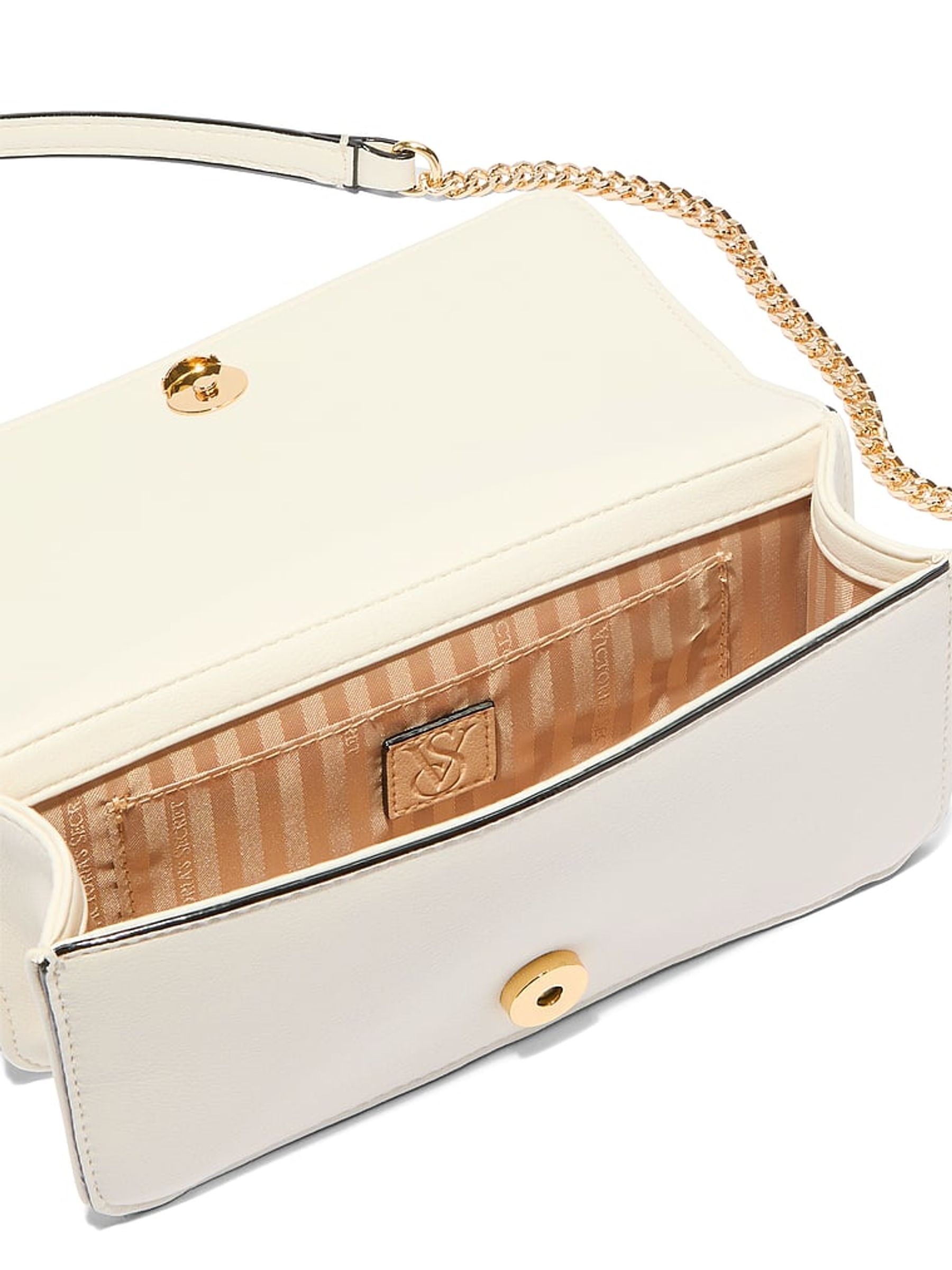 Swan Studs Cream Mini Cross-Body Bag - Image 4 of 4 Swan Studs Cream Mini Cross-Body Bag - Image 4 of 4