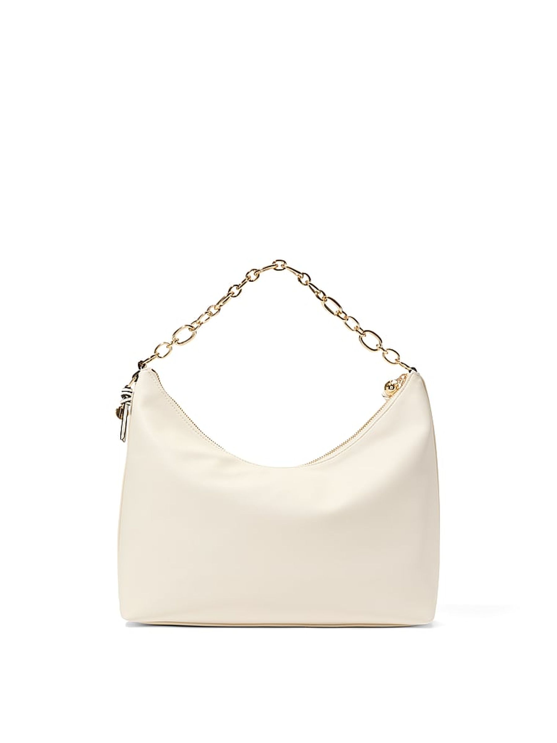 Swan Studs Cream Medium Hobo Bag - Image 3 of 4