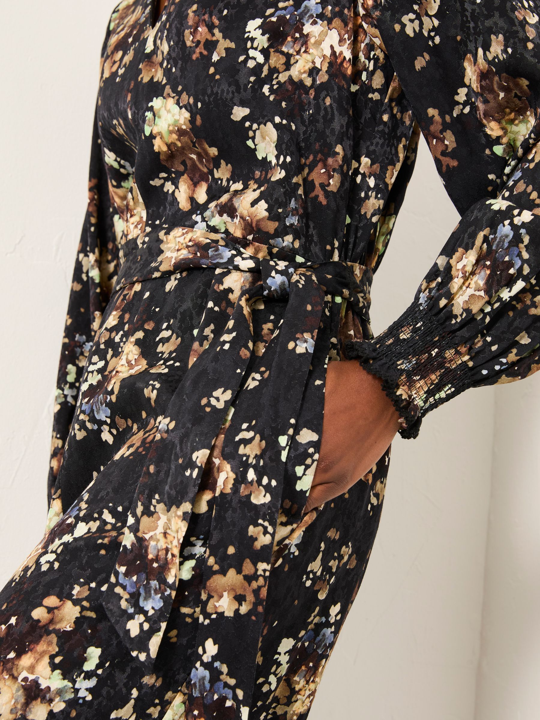 Fionn Black Floral Jumpsuit - Image 3 of 5