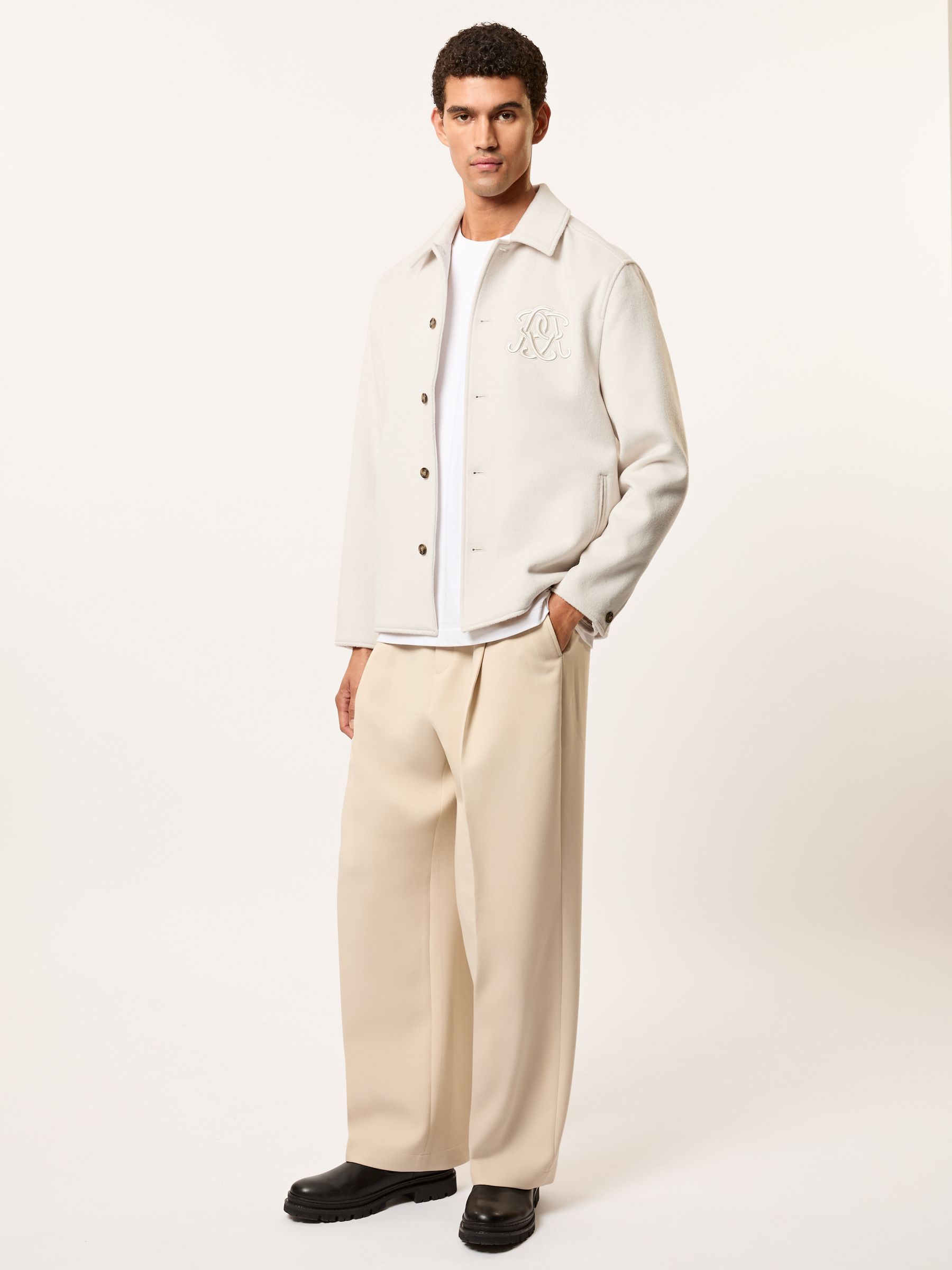 Shirt in Ivory White - Image 3 of 6