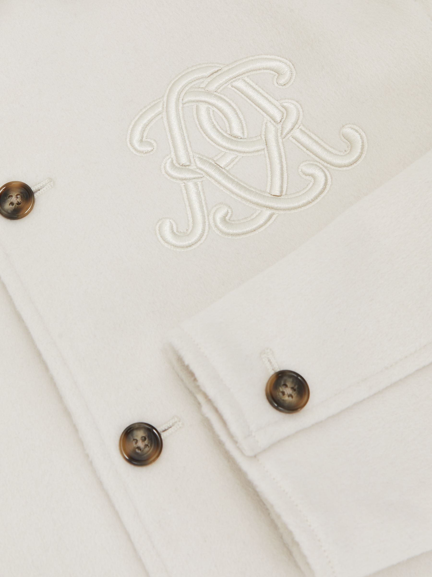 Shirt in Ivory White - Image 6 of 6