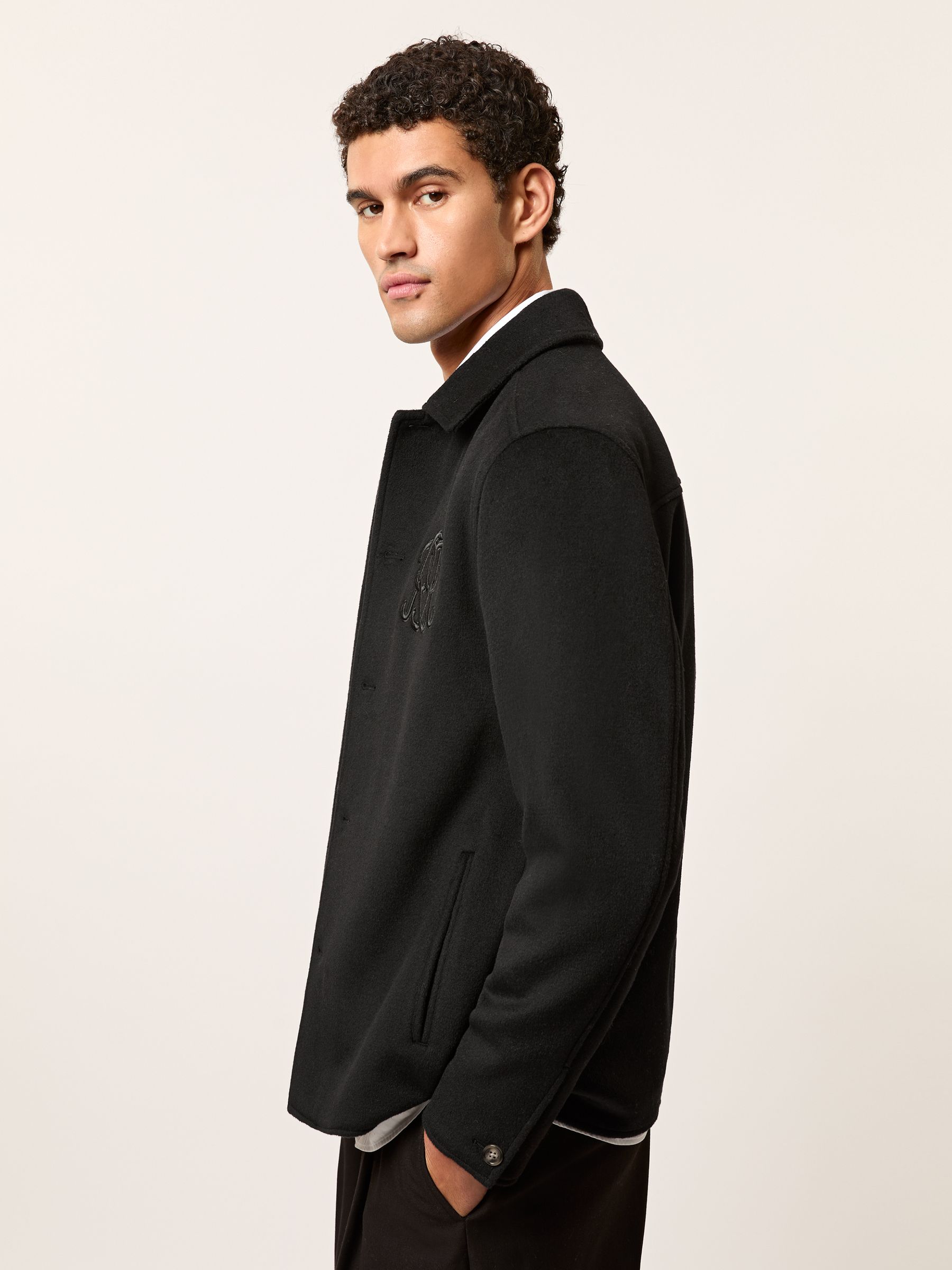 Shirt in Black - Image 1 of 7