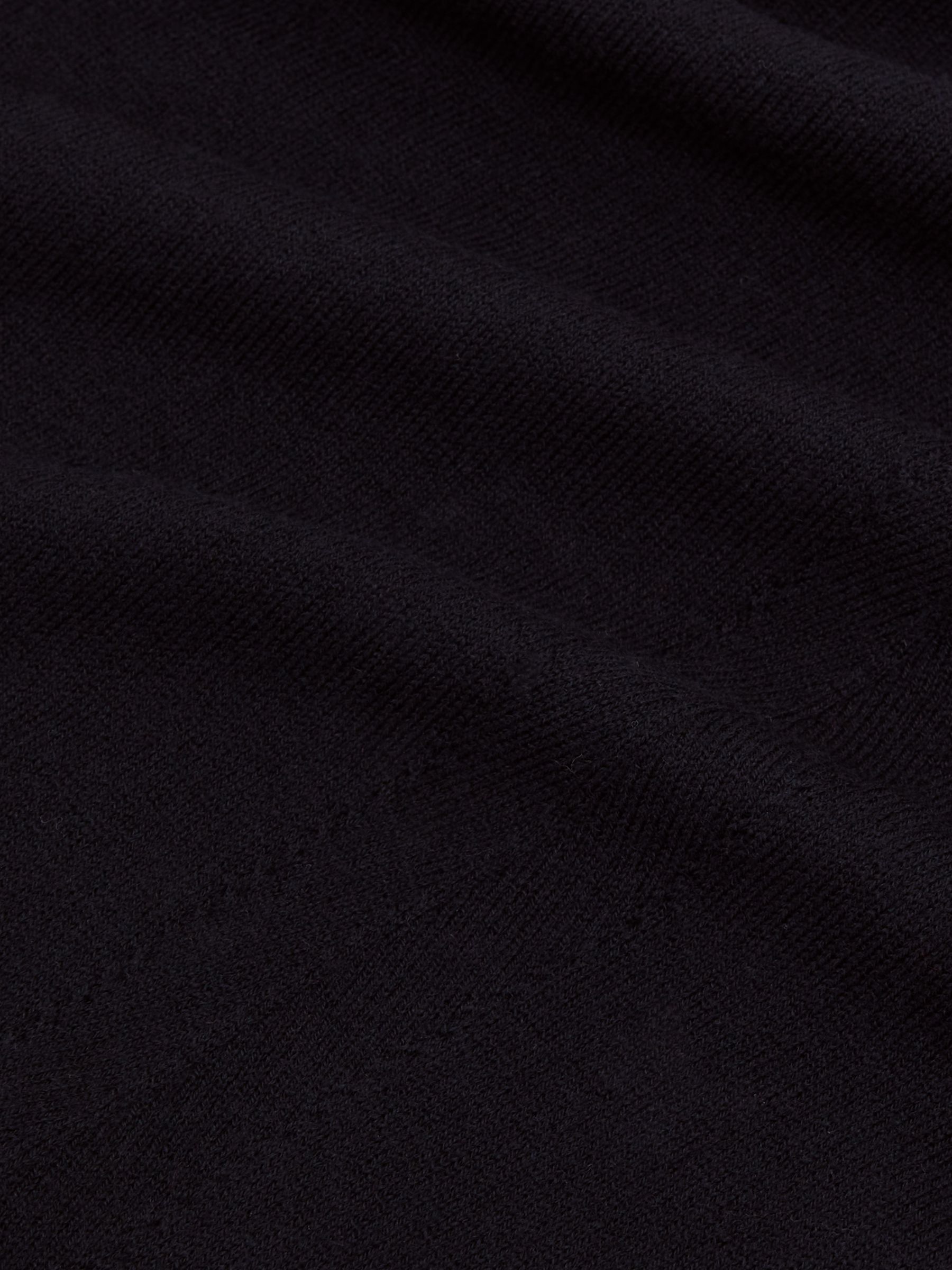 Wool Roll-Neck Jumper in Black - Image 6 of 6