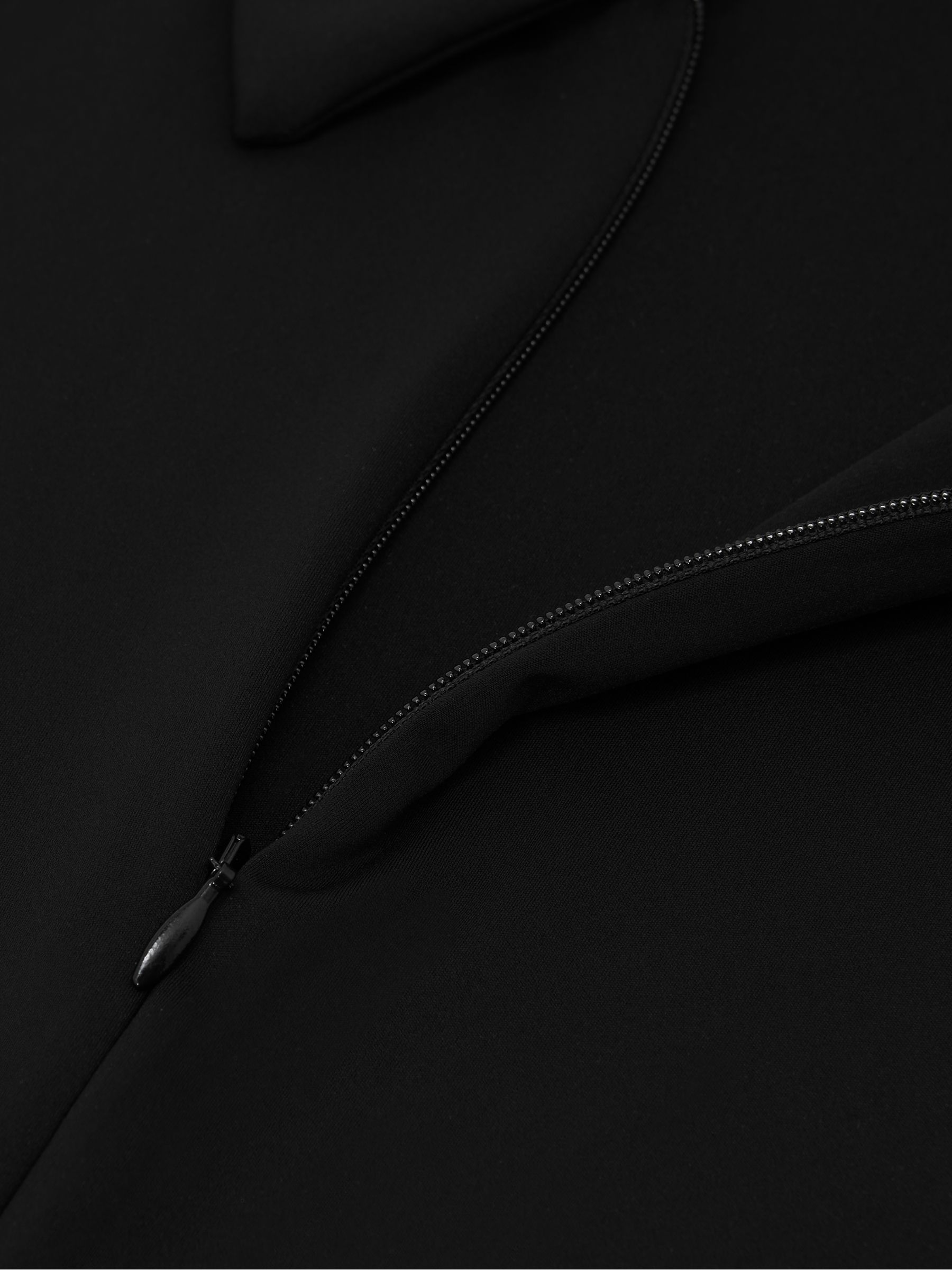 Good American Scuba Collared Bodysuit in Black - Image 5 of 5