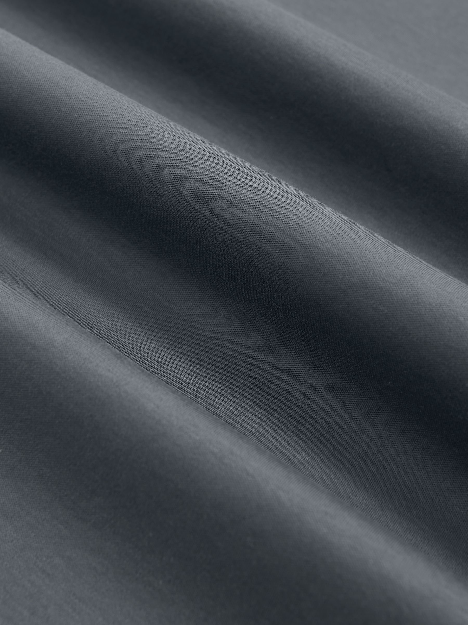 Airwater-Cotton Crew-Neck T-Shirt in Airforce Blue - Image 6 of 6