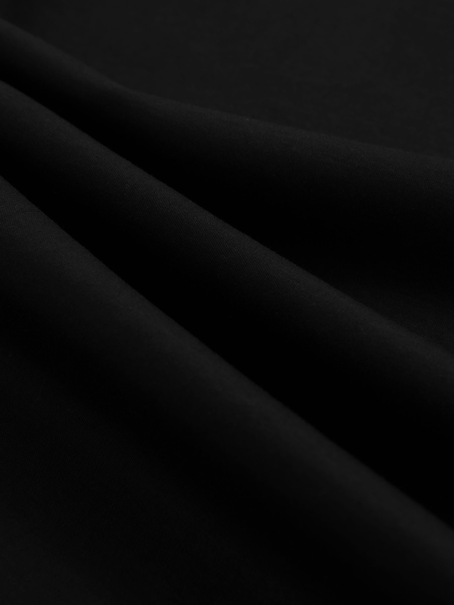 Air-Water Cotton Tailored-Fit T-Shirt in Black - image 3