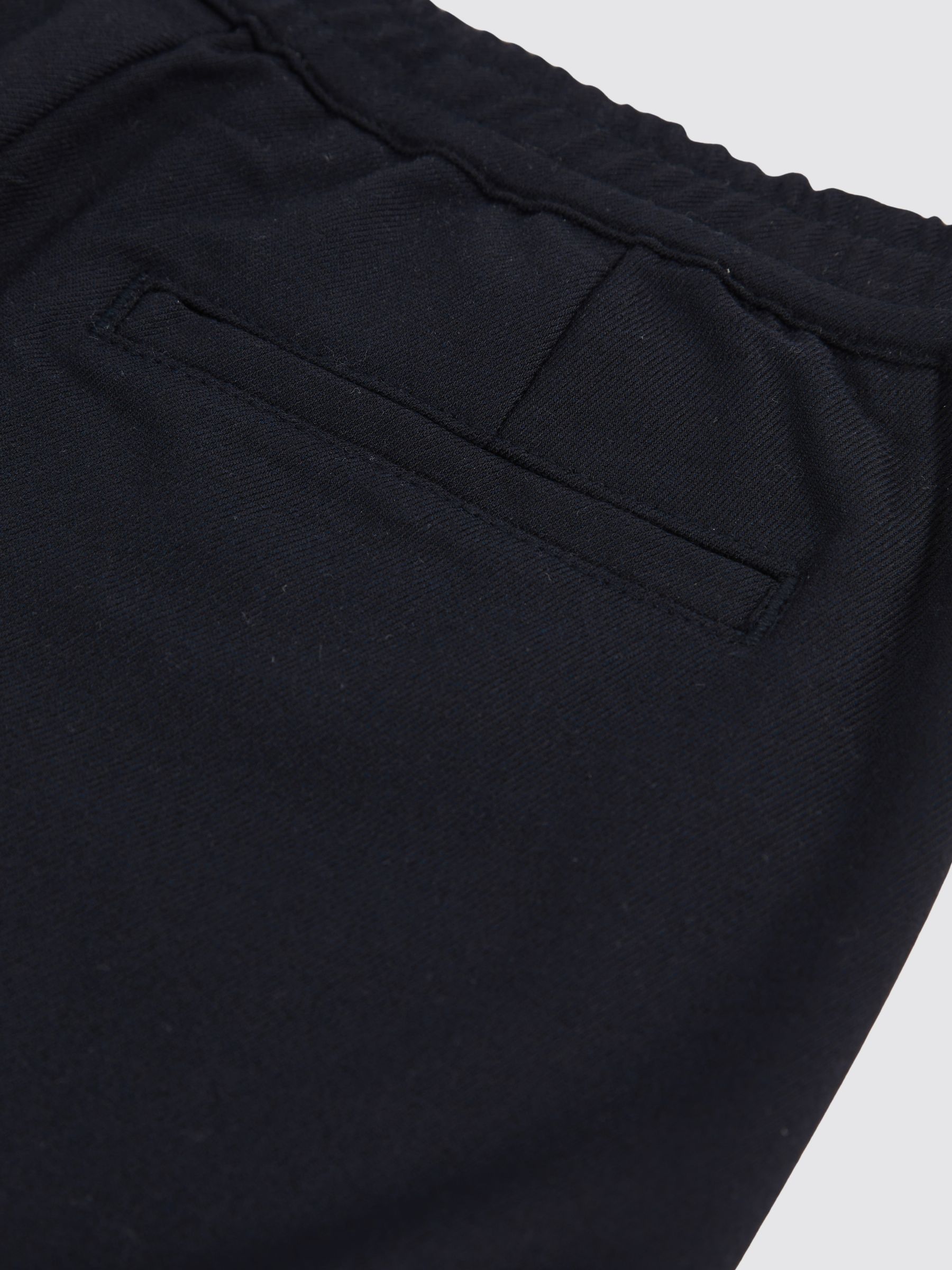 3-9 yrs Relaxed Drawstring Shorts in Navy - Image 4 of 4