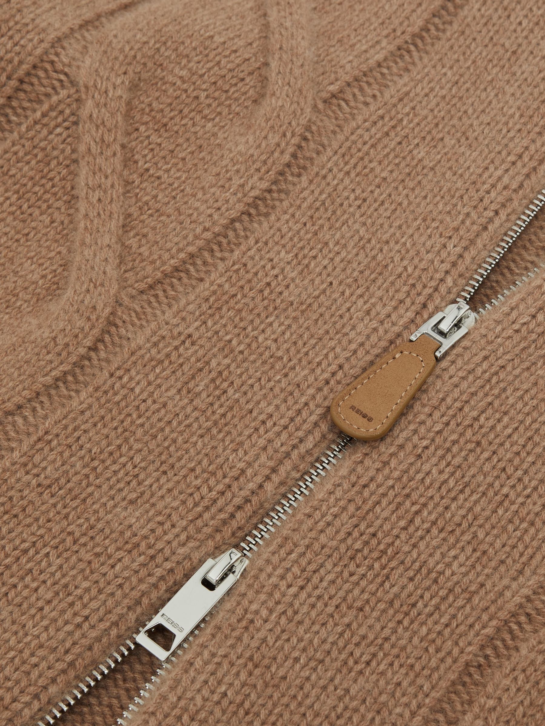 Cardigan in Camel Brown - Image 6 of 6