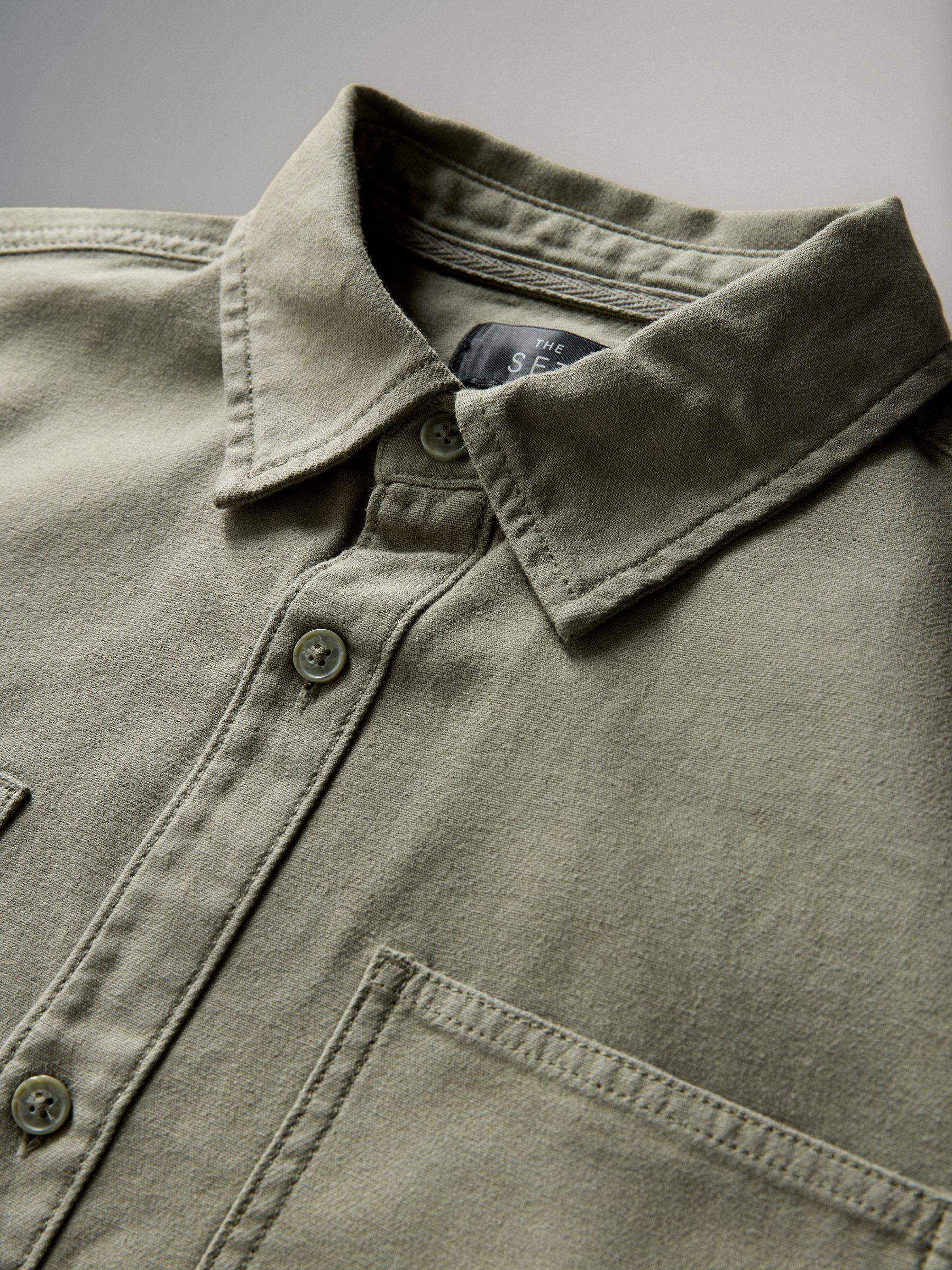 2 Pack Cotton Shackets Navy/Khaki - Image 6 of 6 2 Pack Cotton Shackets Navy/Khaki - Image 6 of 6