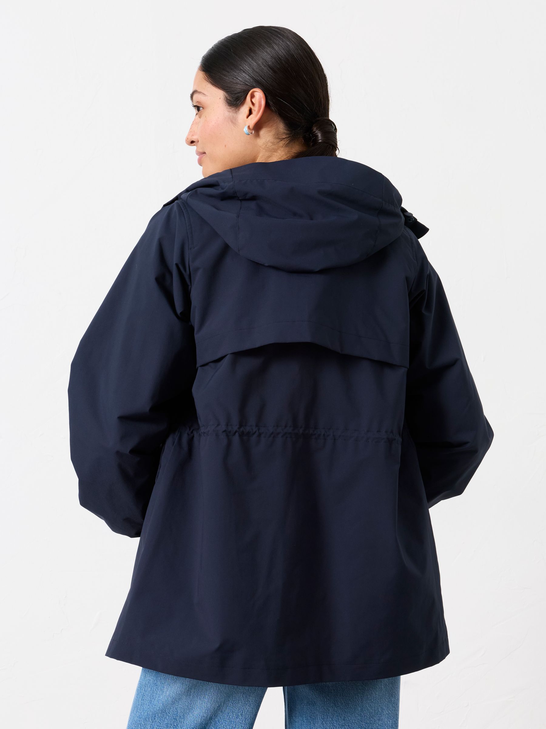 Eden Navy Regular Raincoat - Image 2 of 6