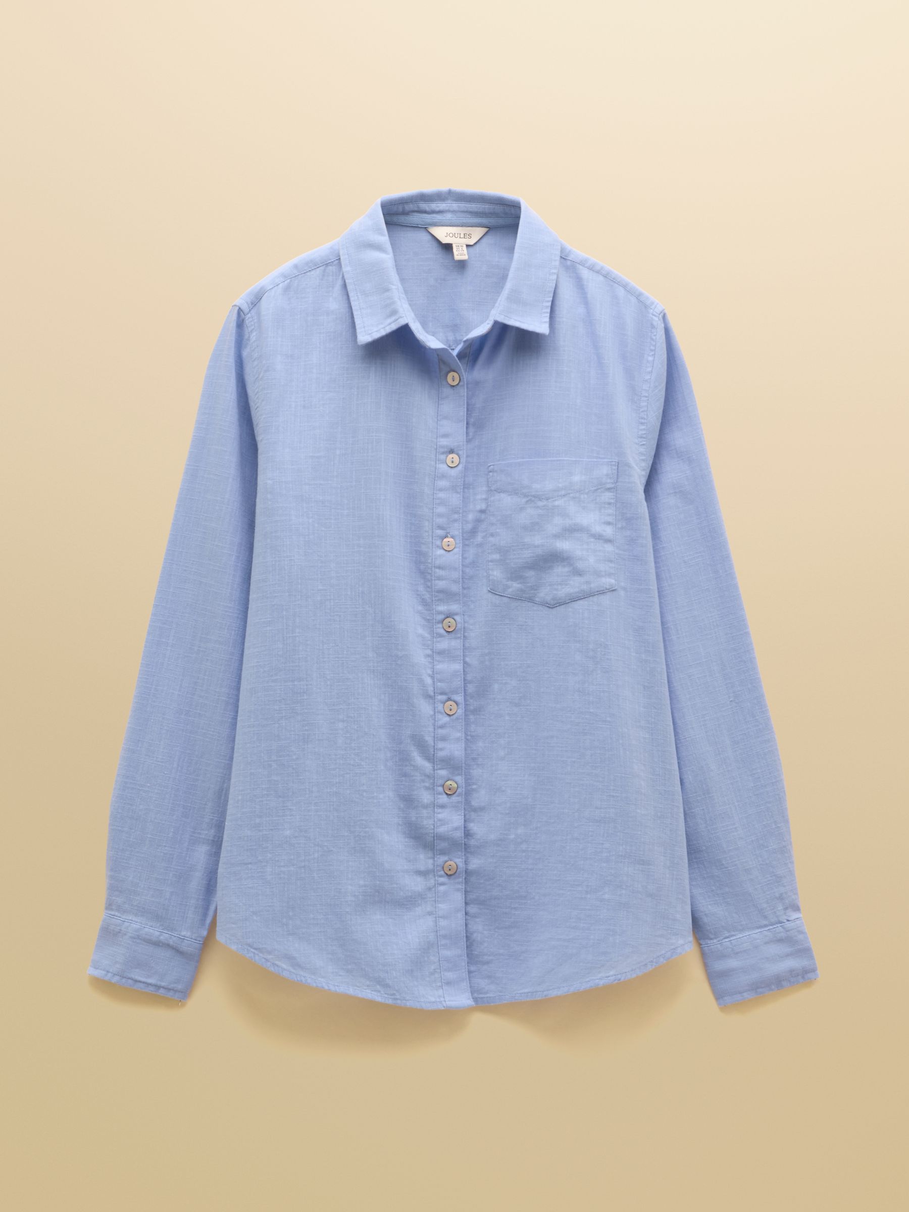 Blue Cotton Shirt - Image 1 of 4