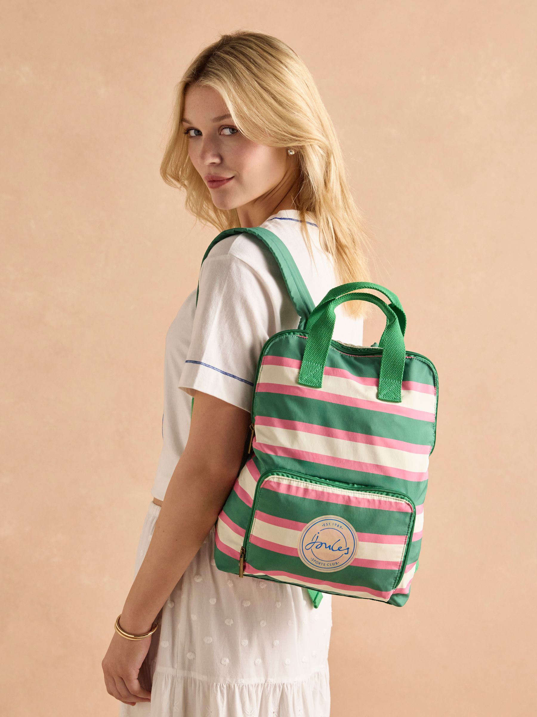 Resort Stripe Packaway Backpack - Image 2 of 5