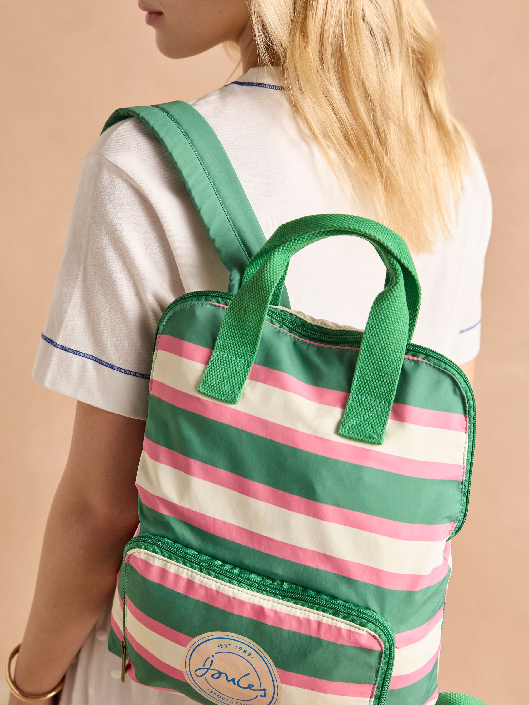 Resort Stripe Packaway Backpack - Image 4 of 5
