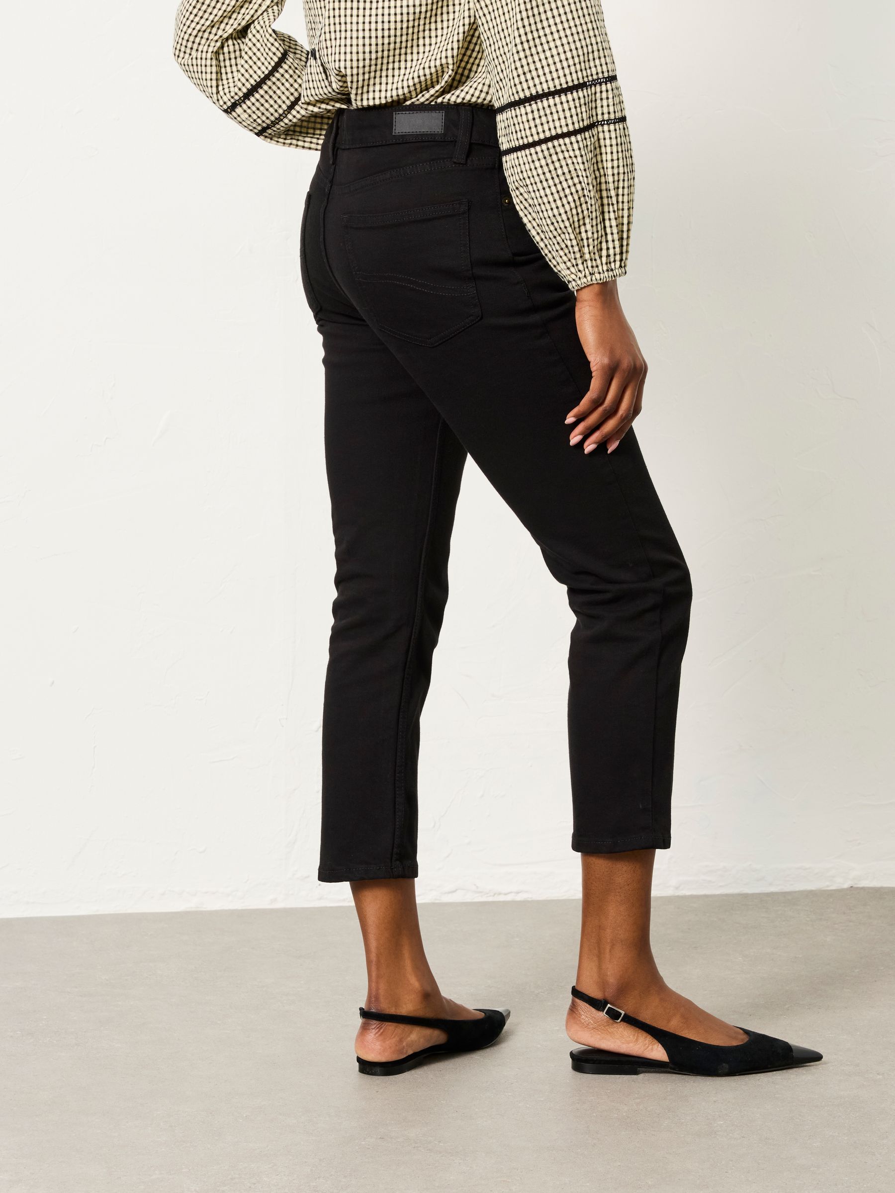 Whitby Black Slim Capri Jeans - Image 2 of 8