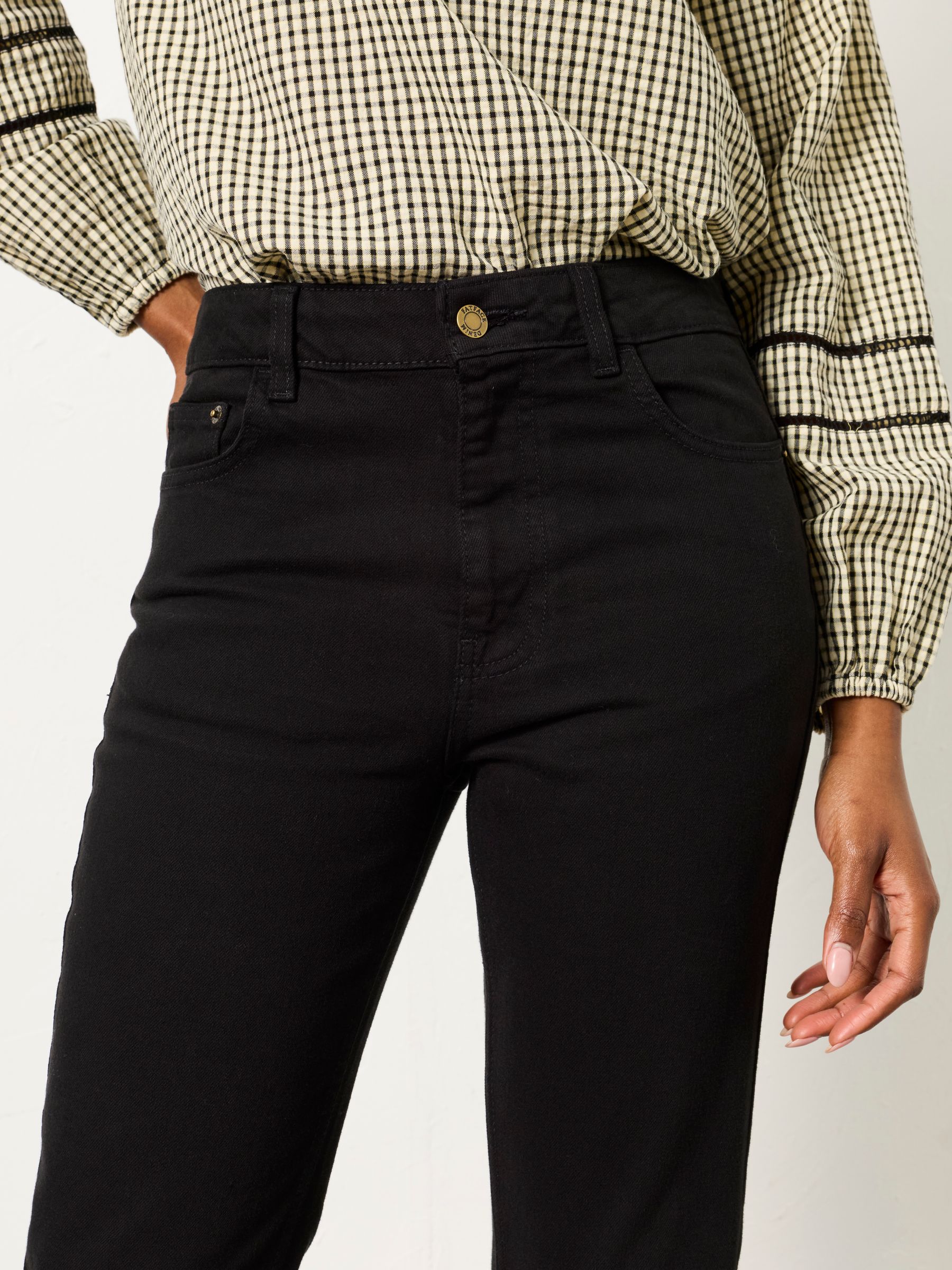 Whitby Black Slim Capri Jeans - Image 4 of 8