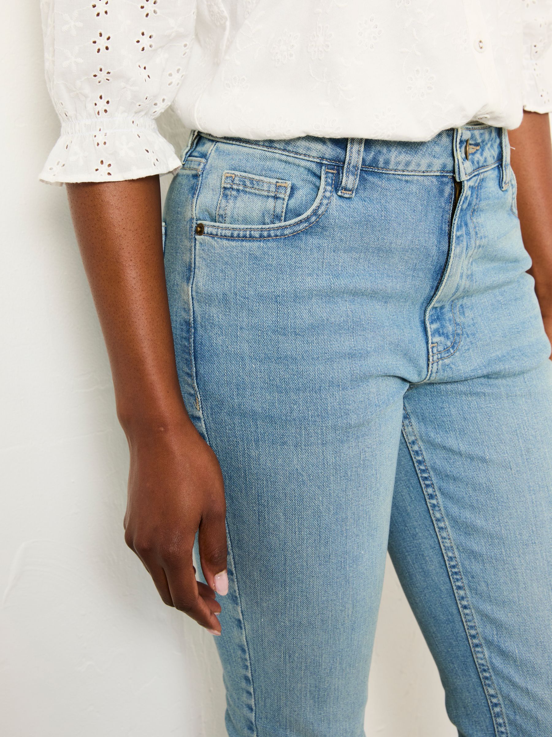 Shenley Bleach Denim Slim Jeans - Image 4 of 5