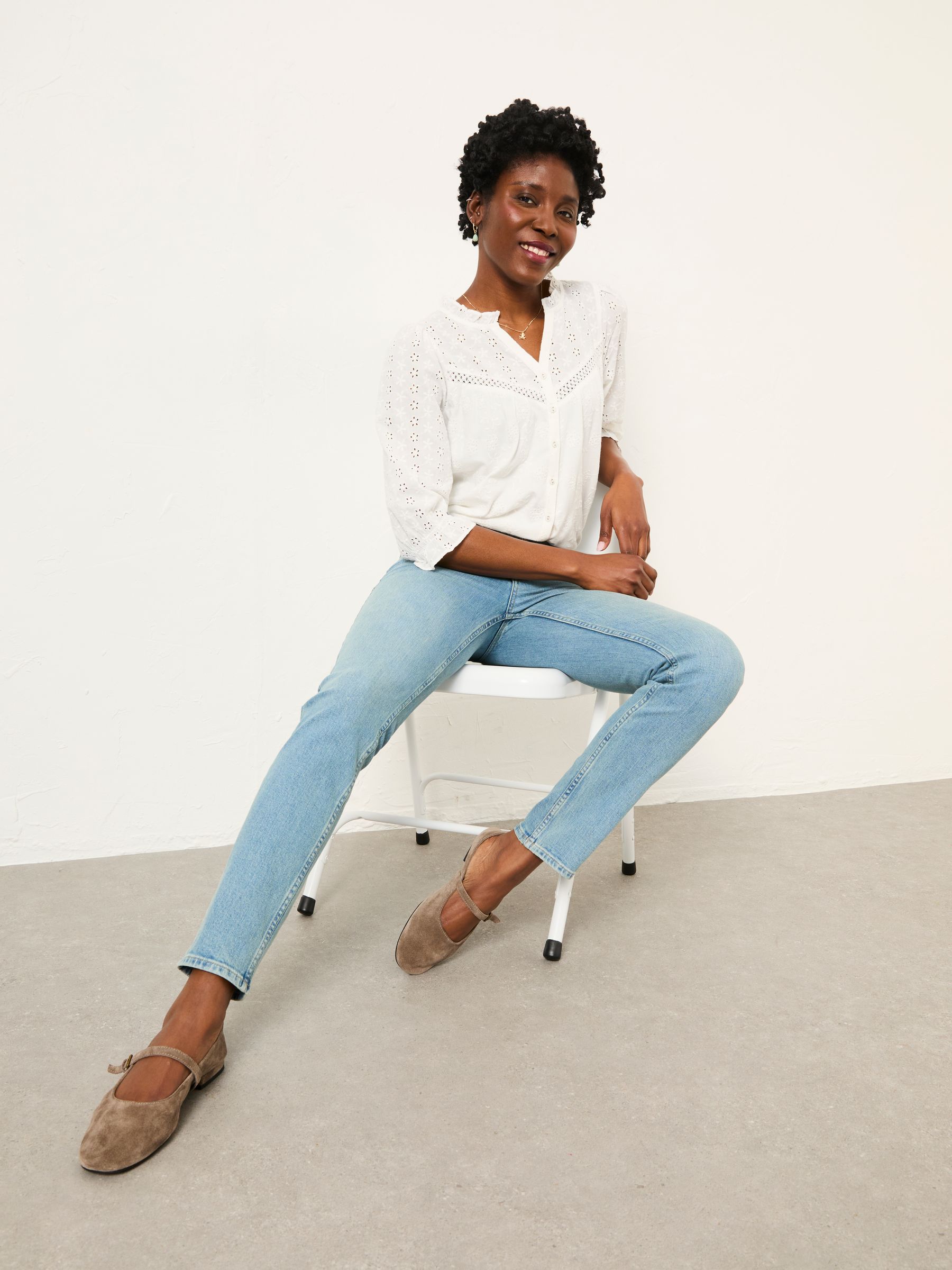 Shenley Bleach Denim Slim Jeans - Image 5 of 5