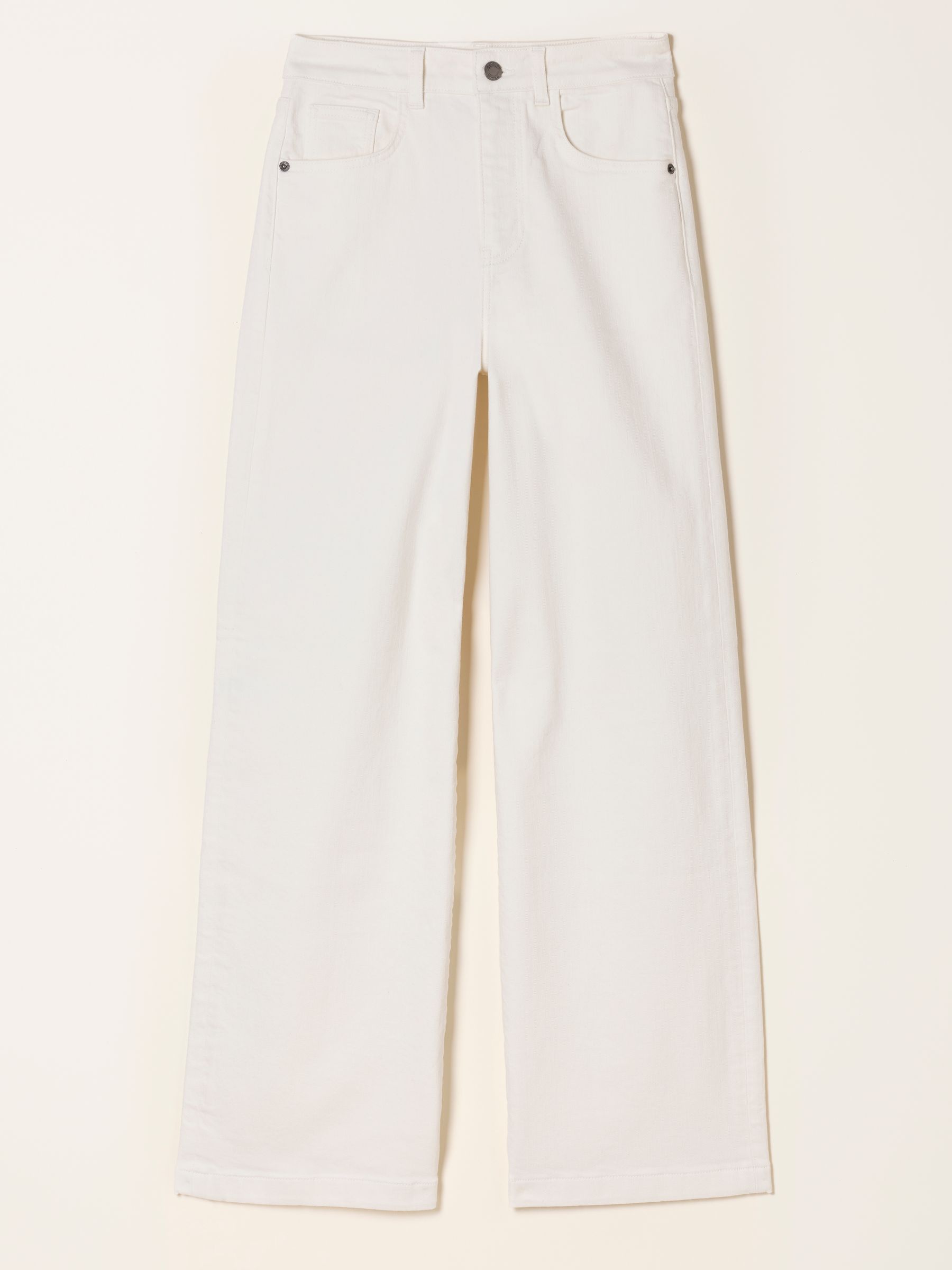 Welling Ecru Wide Leg Jeans - Image 1 of 2