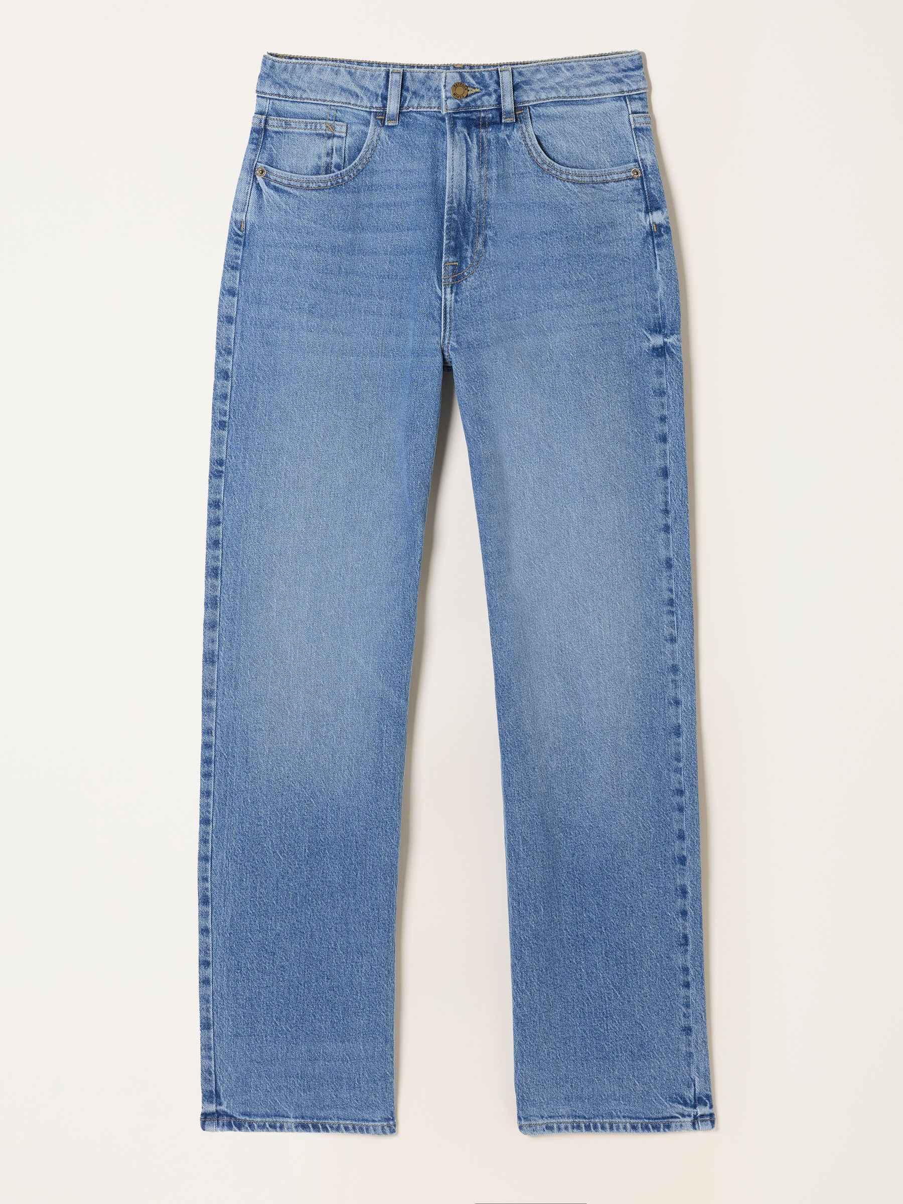 Filby Light Wash Relaxed Straight Jeans - Image 7 of 7