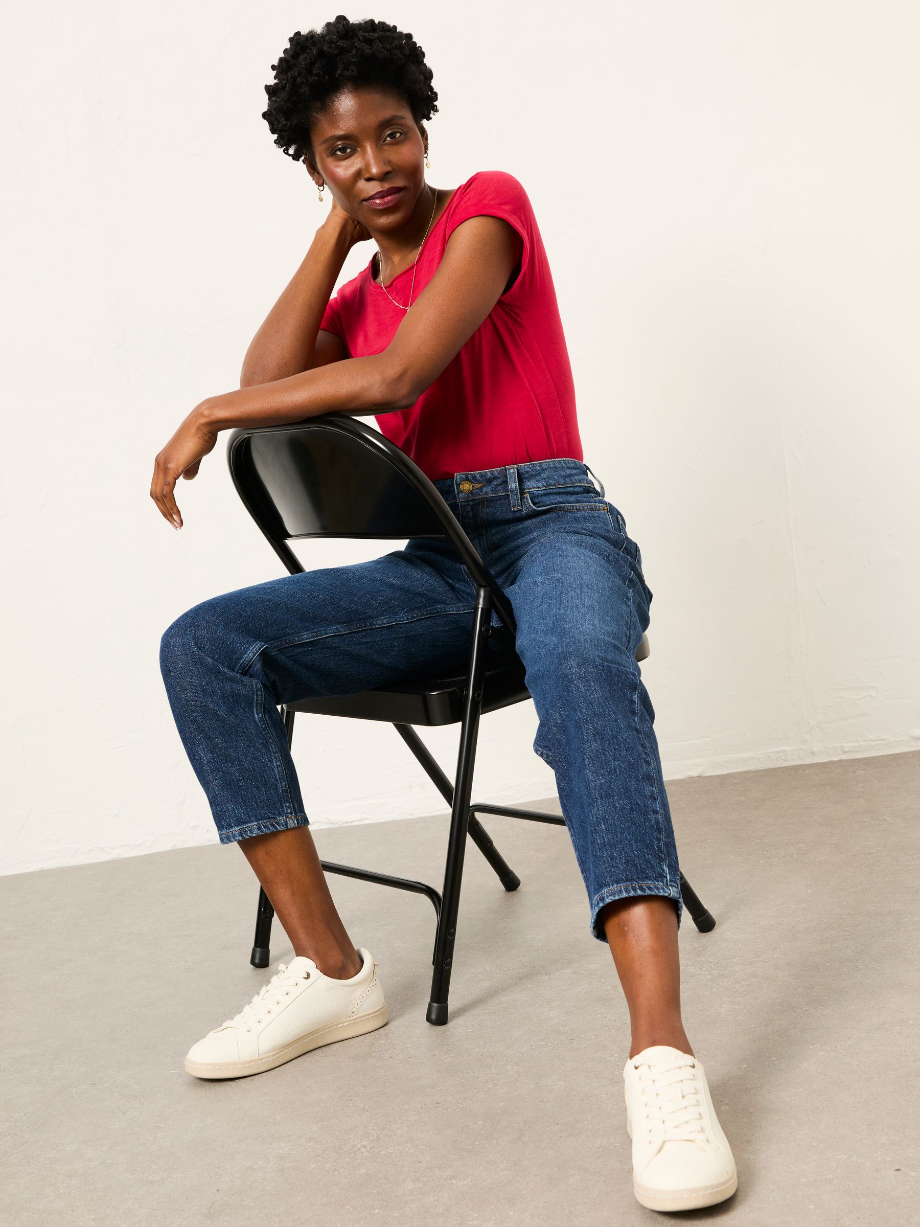 Marlow Indigo Blue Taper Leg Jean - Image 5 of 6