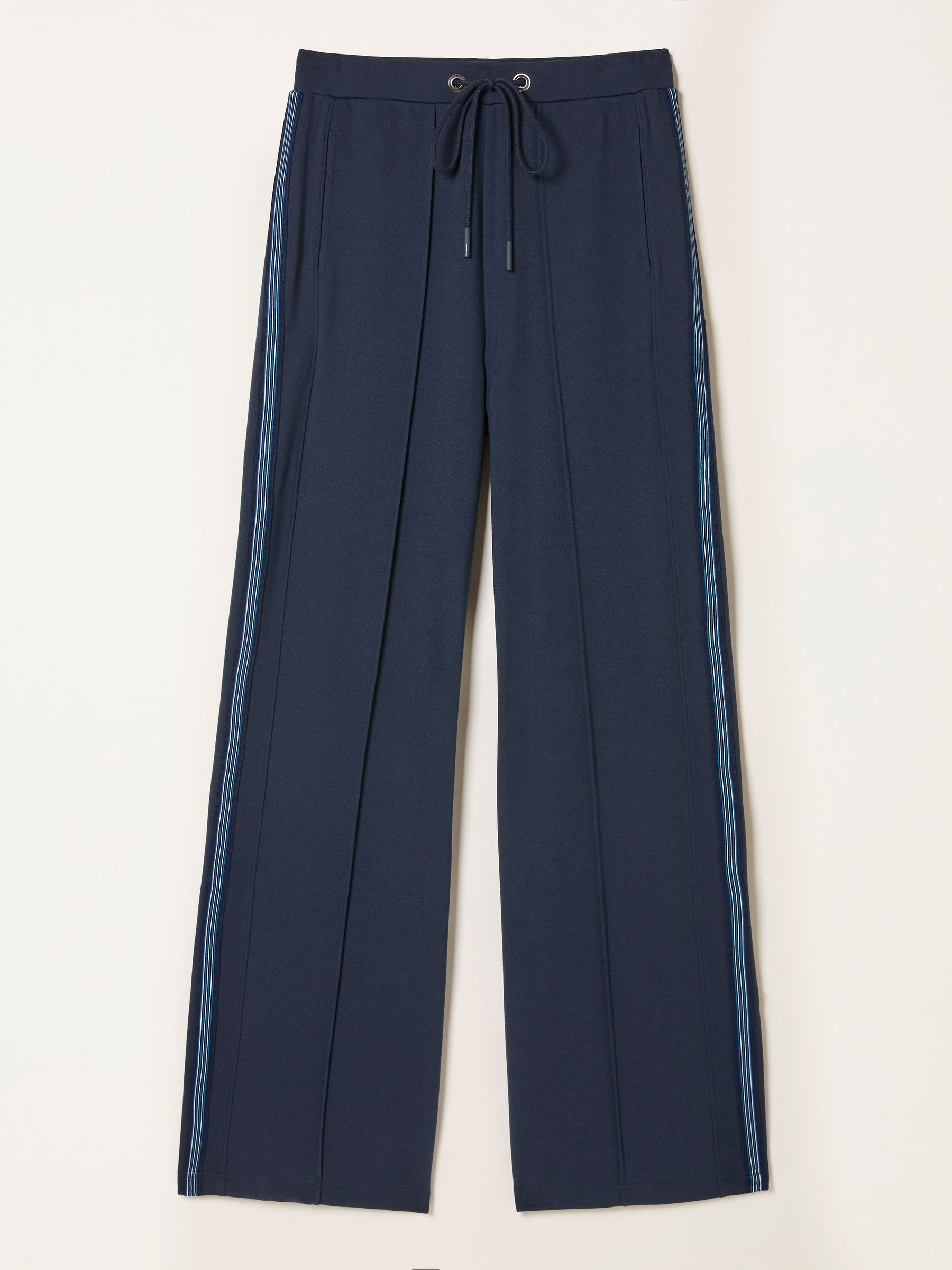 Navy Ponte Wide Leg Trouser - Image 6 of 6