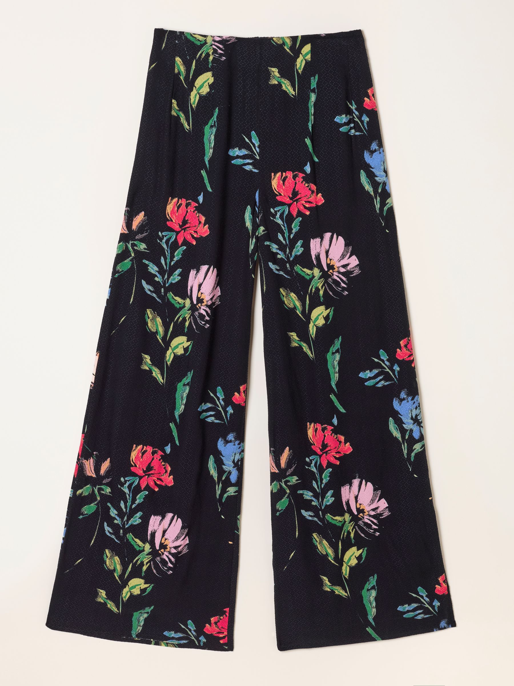 Zelda painted floral Wide Leg Trouser - Image 6 of 6