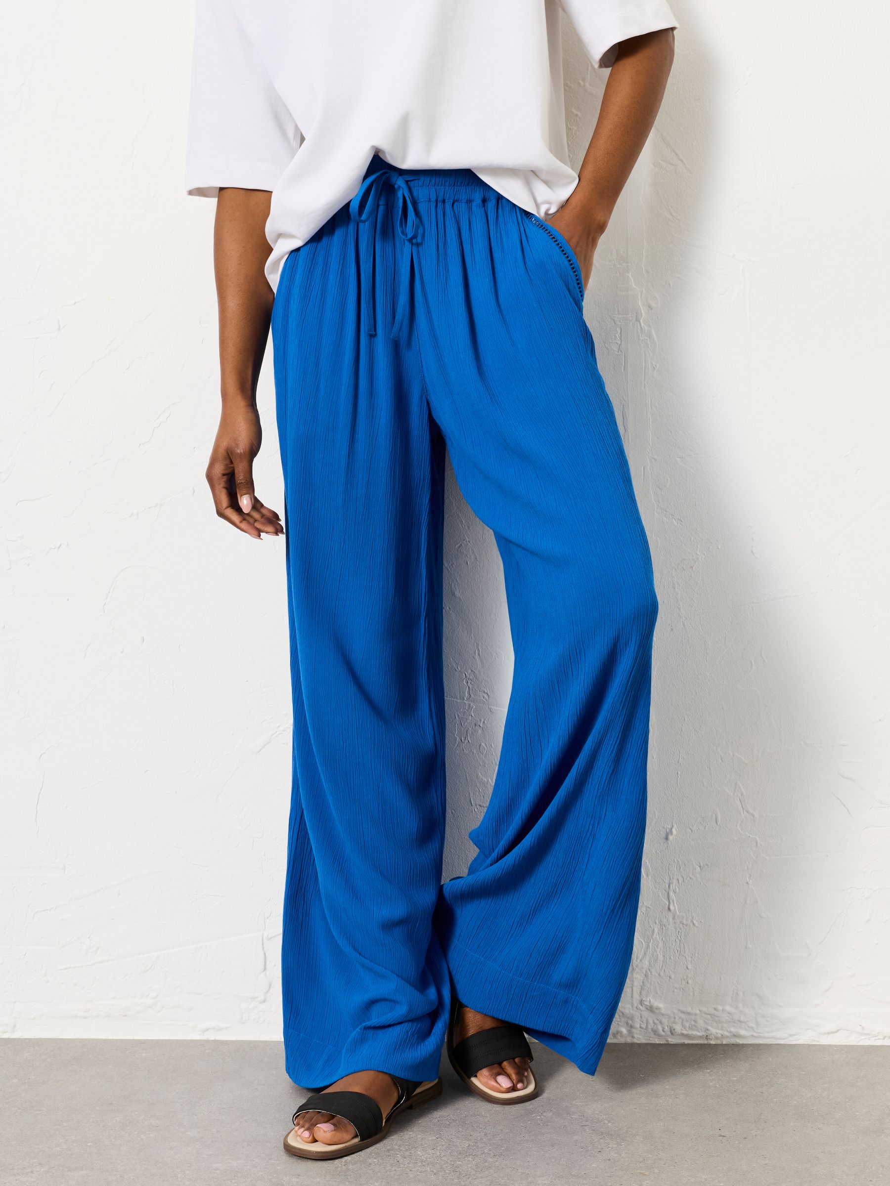 Melissa Cobalt Blue Palazzo Trousers