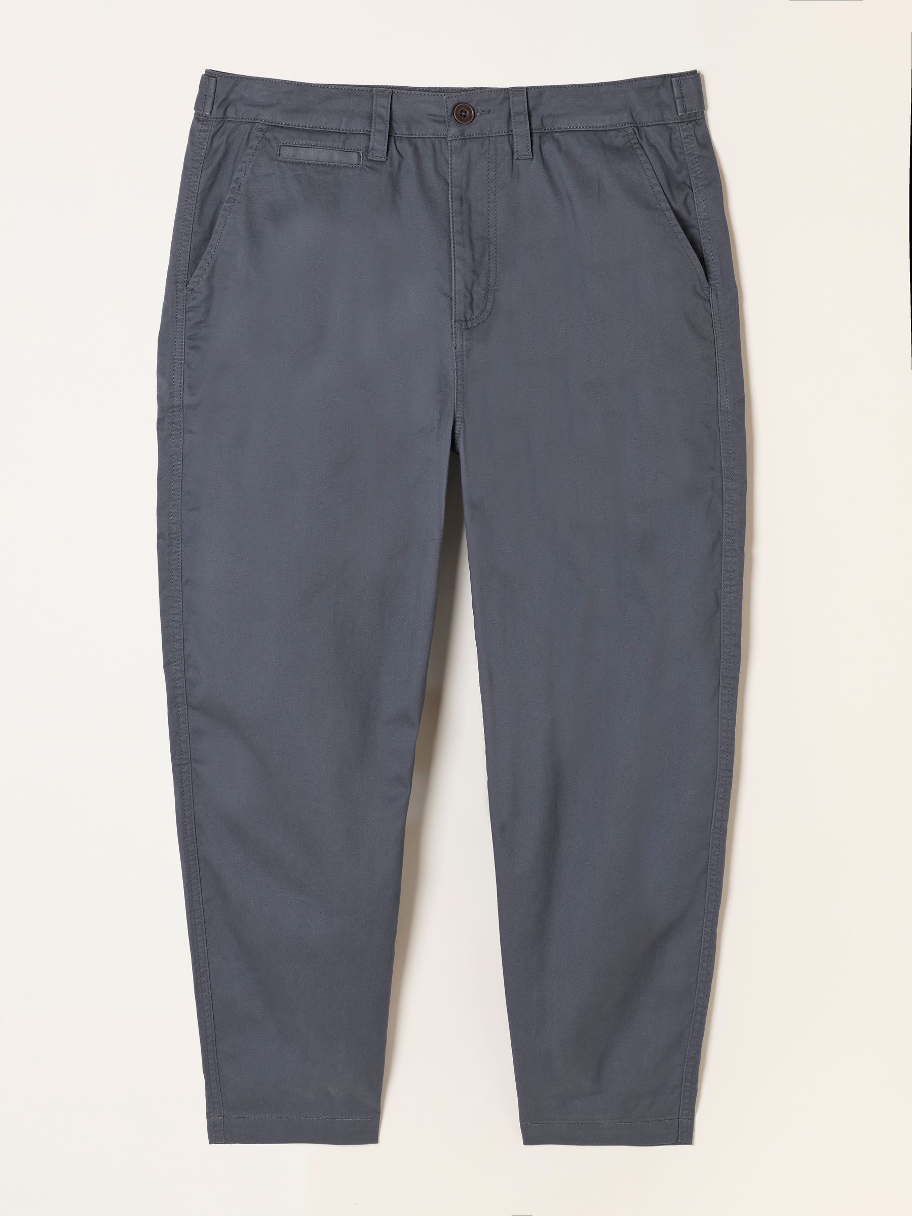 Blazey Slate Grey Tapered Chino Trousers | FatFace USA