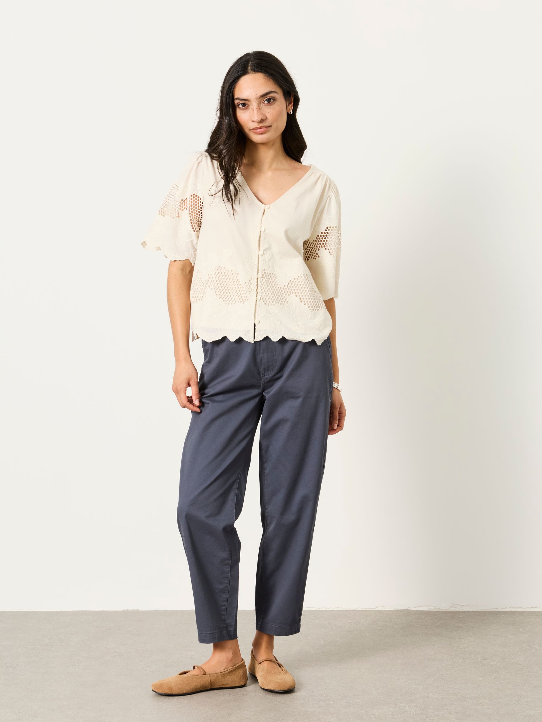 Blazey Slate Grey Tapered Chino Trouser - Image 5 of 6