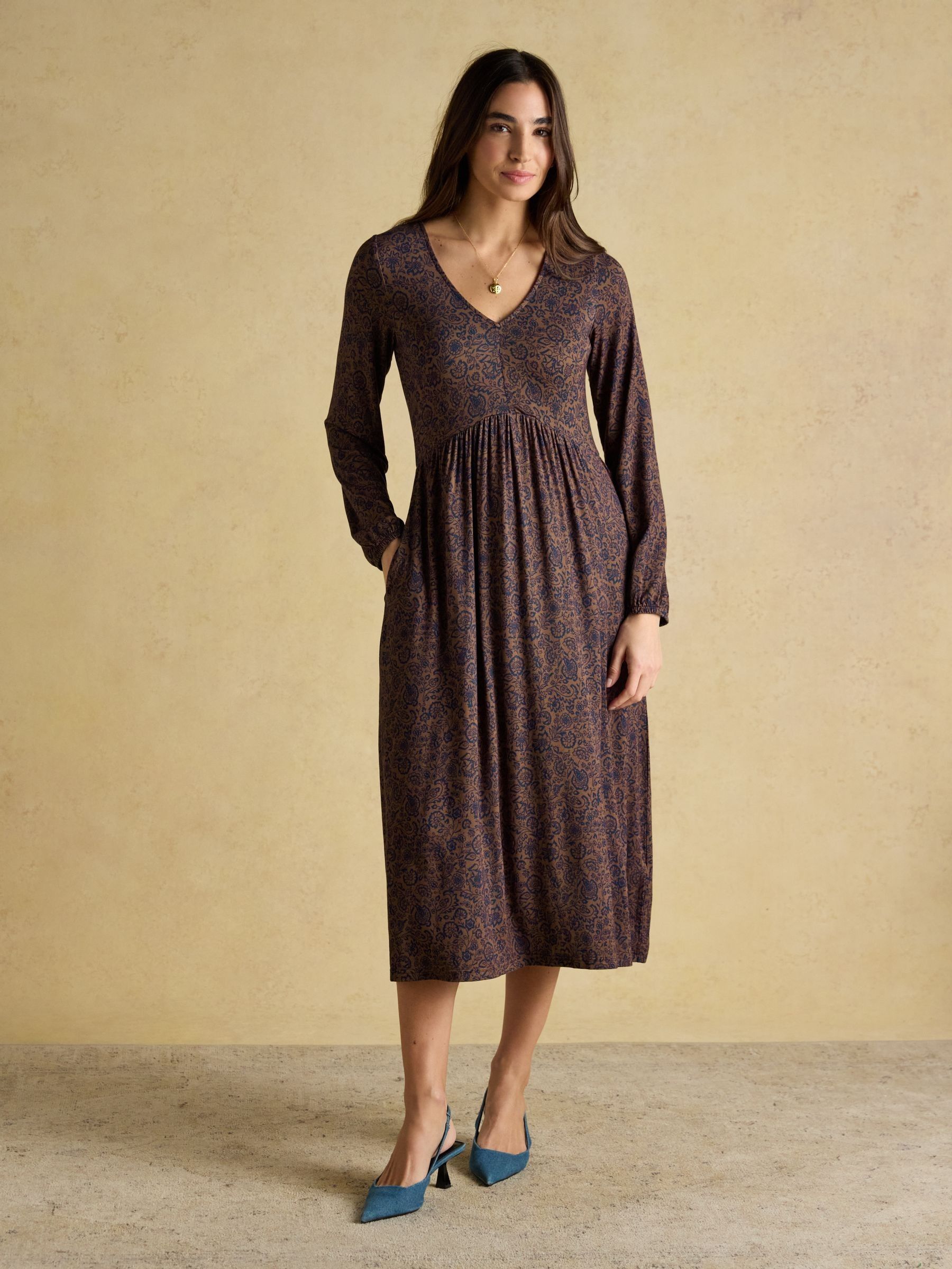 bodycon dress history Henry Johnson Black Month Long Sleeve Distressed US Flag American Hero Portrait by African Pride Shop Harvest Romance Brown Cardigan Color:Watermelon Red YGroup_nakita-halterneck