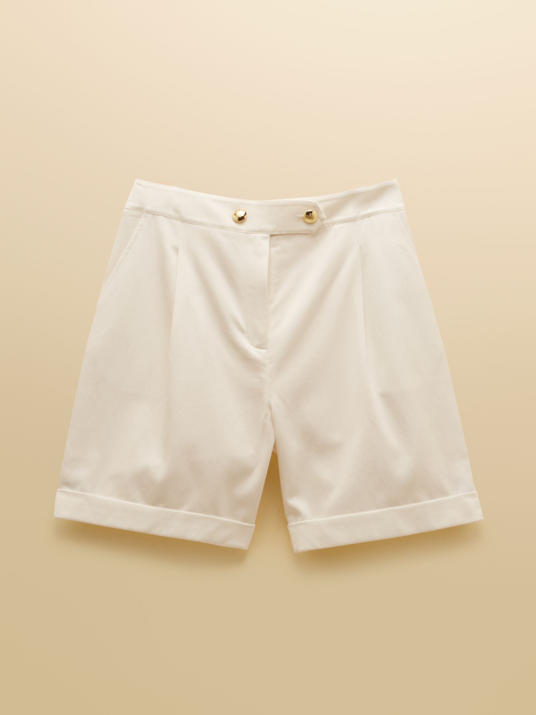 Bay White Smart Tailored Shorts - Image 6 of 6