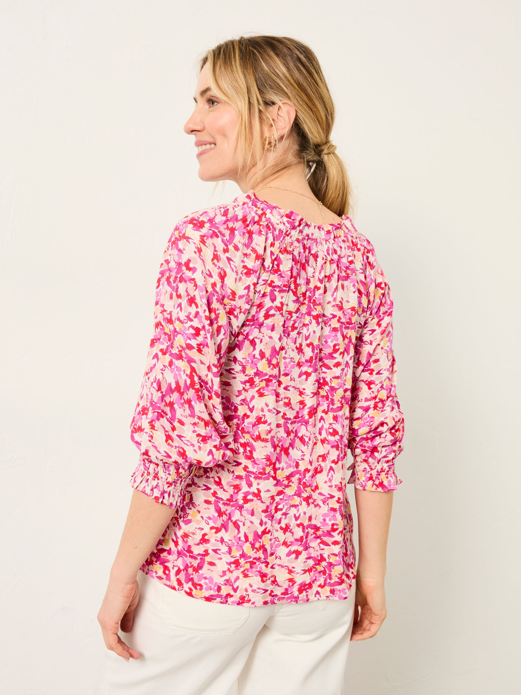 Kira Multi Confetti Floral Regular Blouse - Image 2 of 5